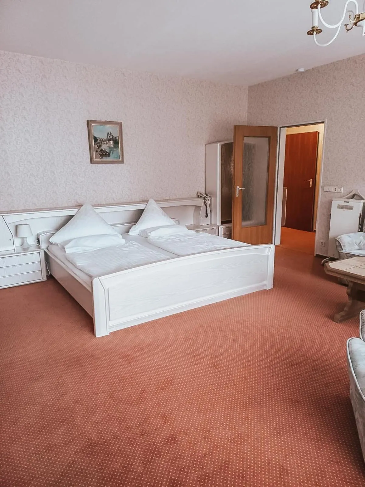 Bed in Hotel Harzer am Kurpark