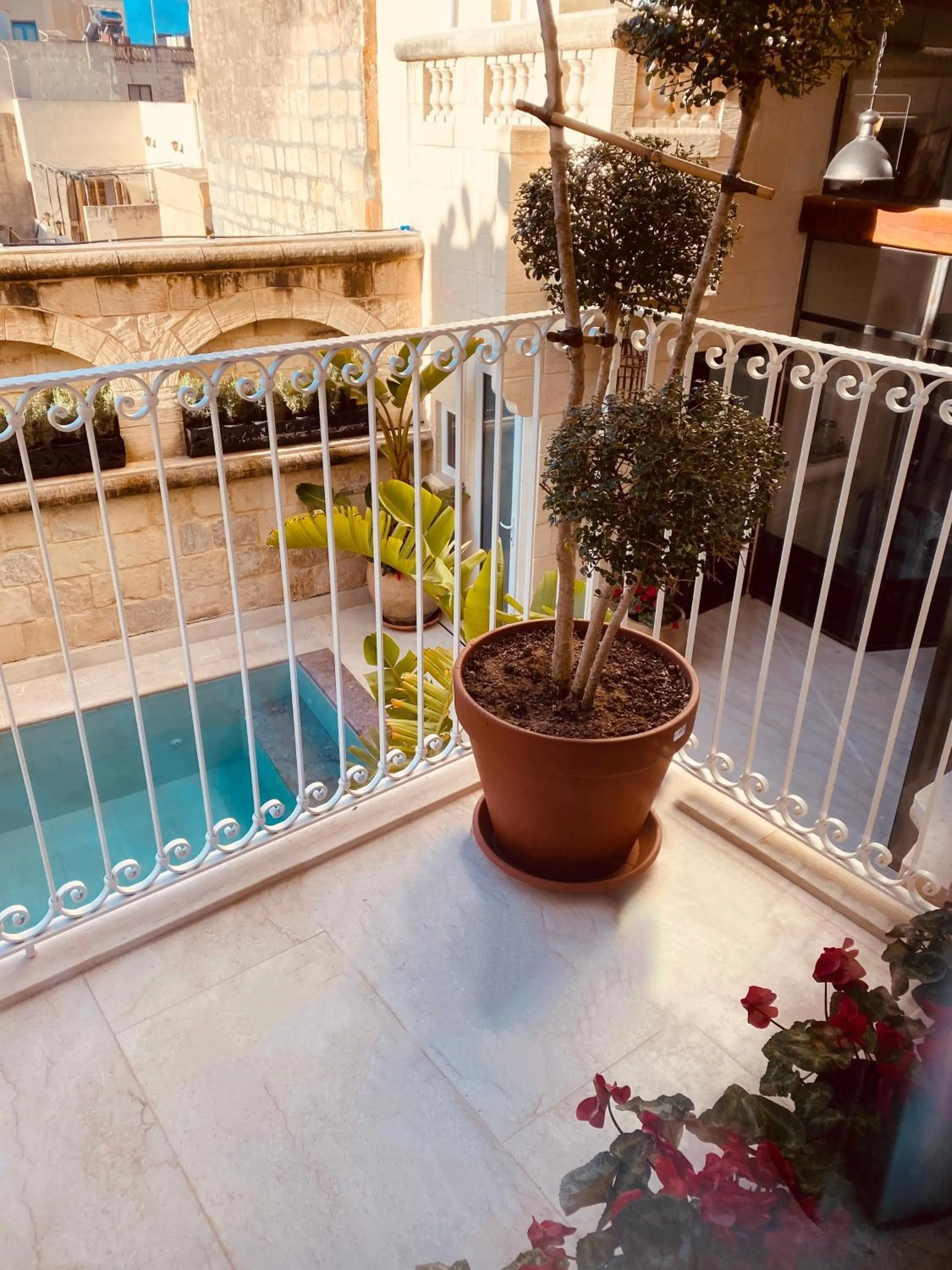 Pool view in Lulu Boutique Hotel