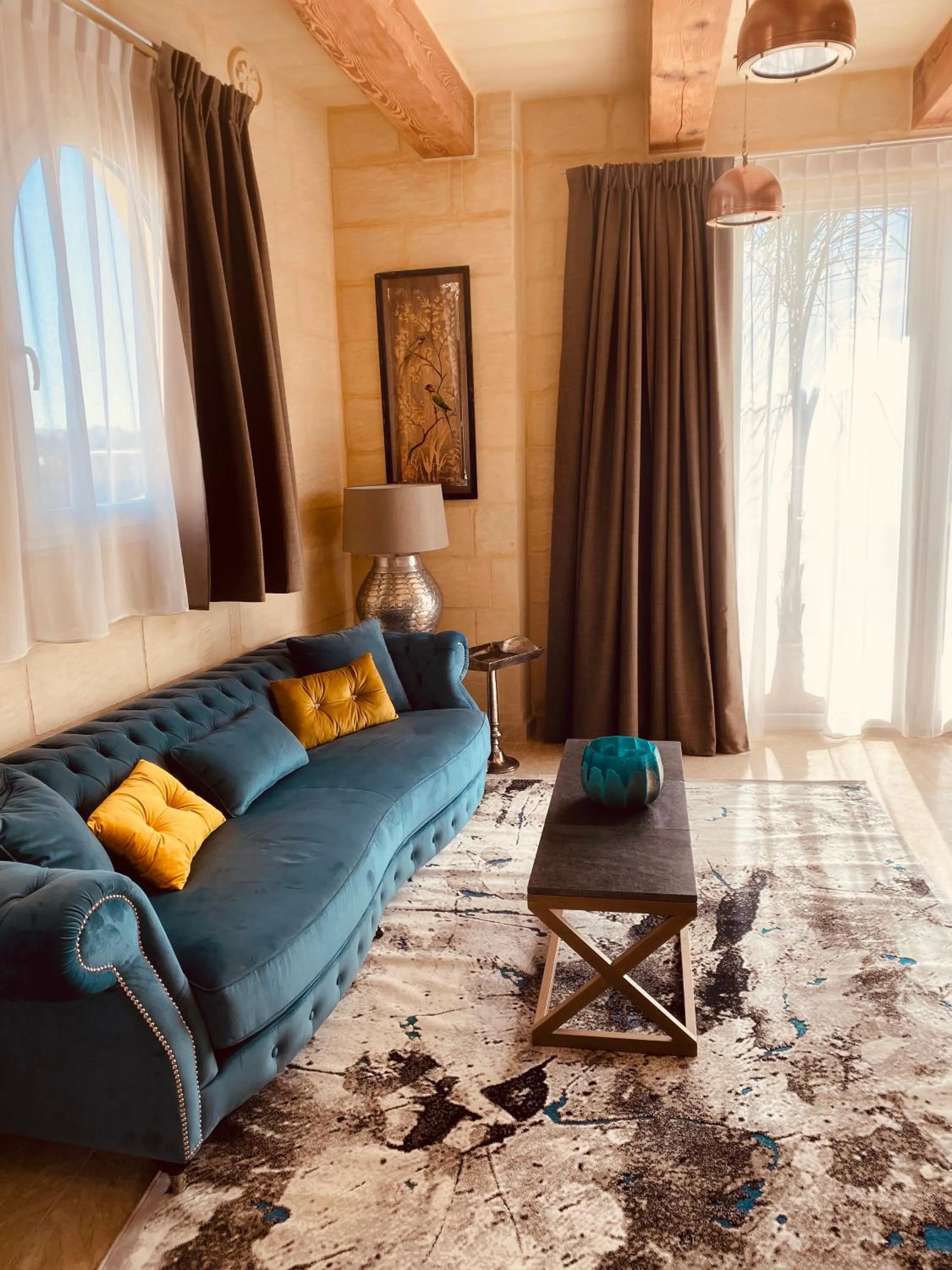 Living room in Lulu Boutique Hotel