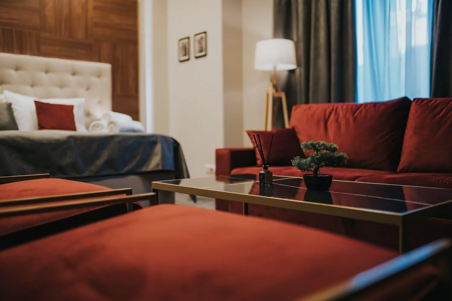 Seating area in Ilica Luxury Center