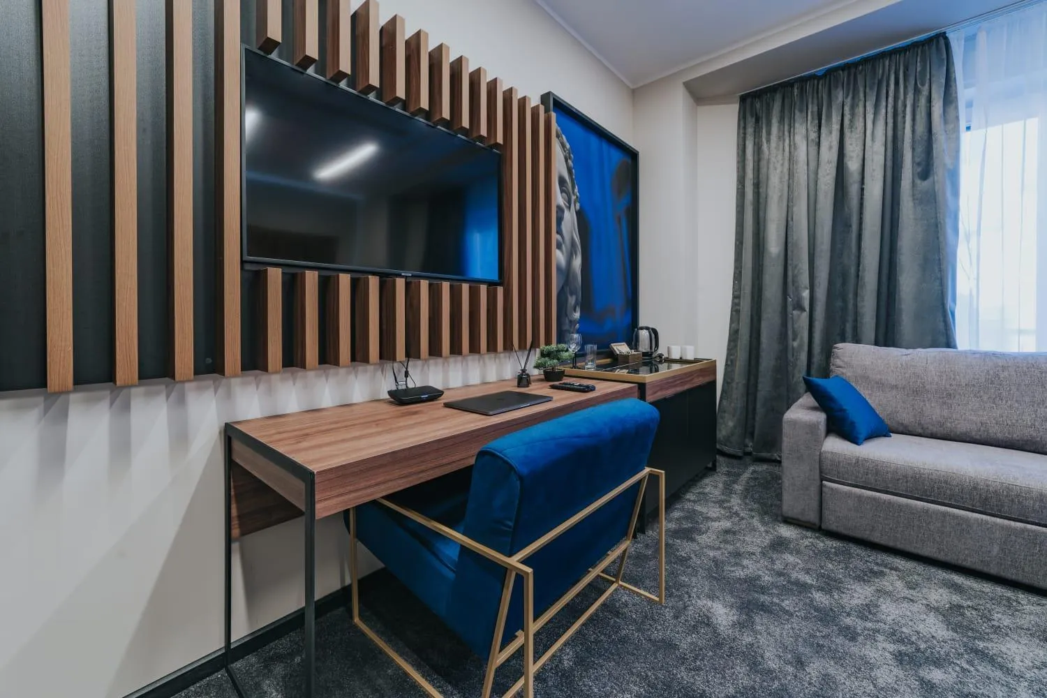 Seating area in Ilica Luxury Center