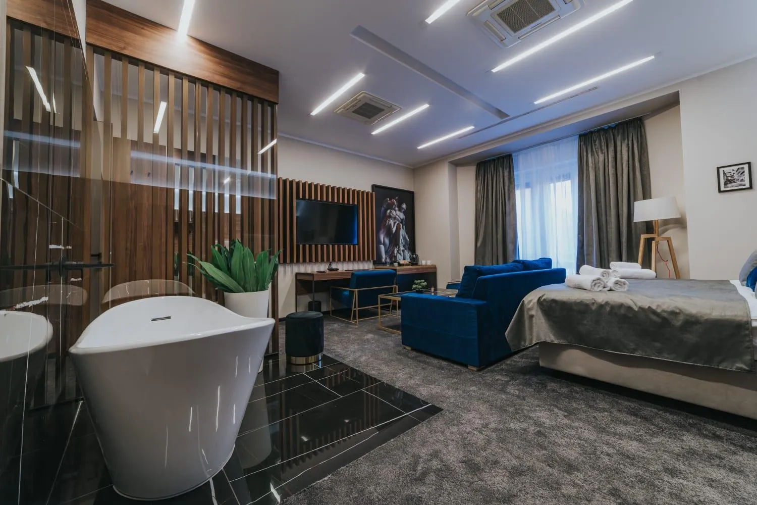 Seating area in Ilica Luxury Center