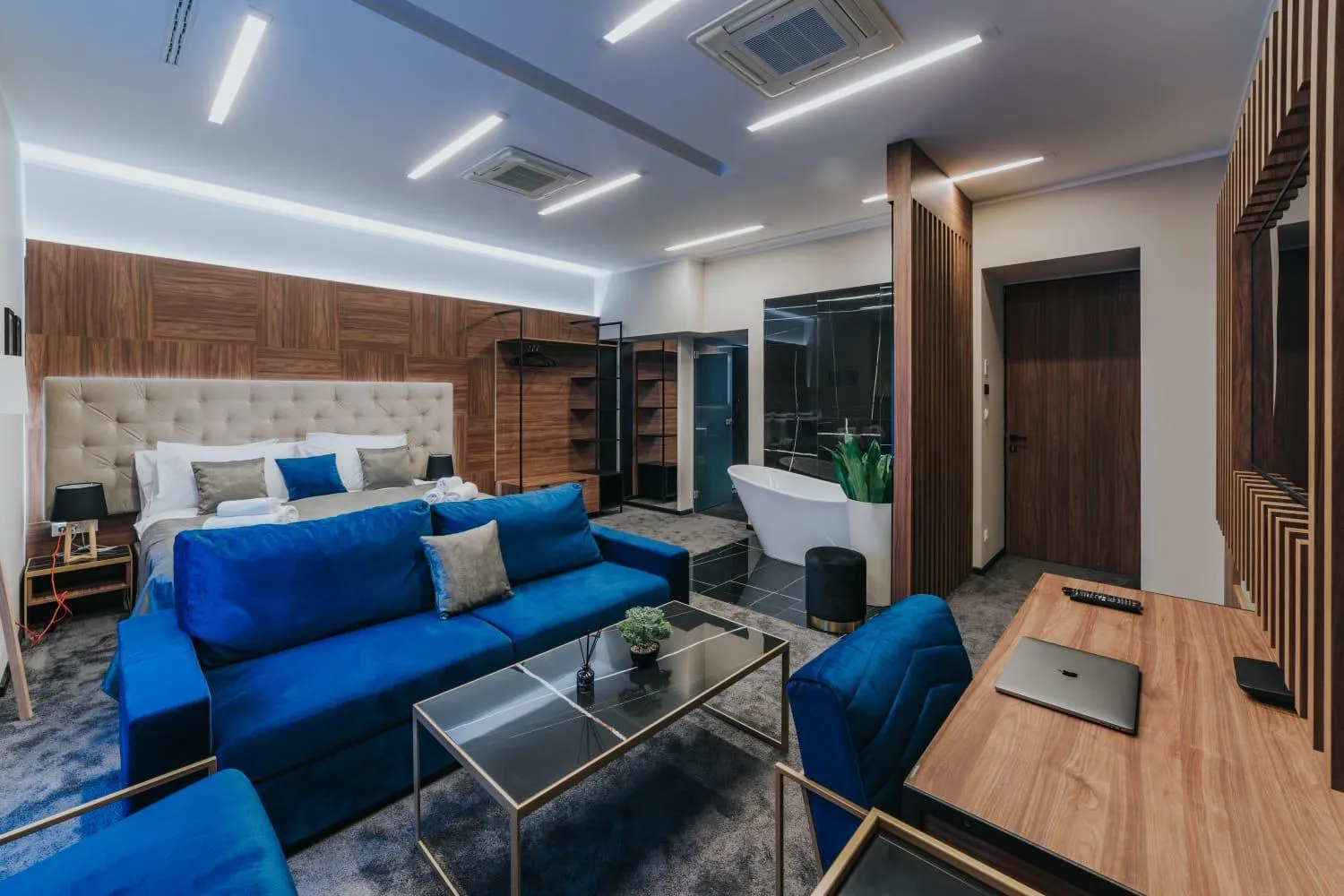 Seating area in Ilica Luxury Center