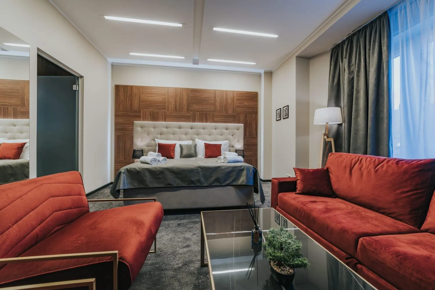 Seating area in Ilica Luxury Center