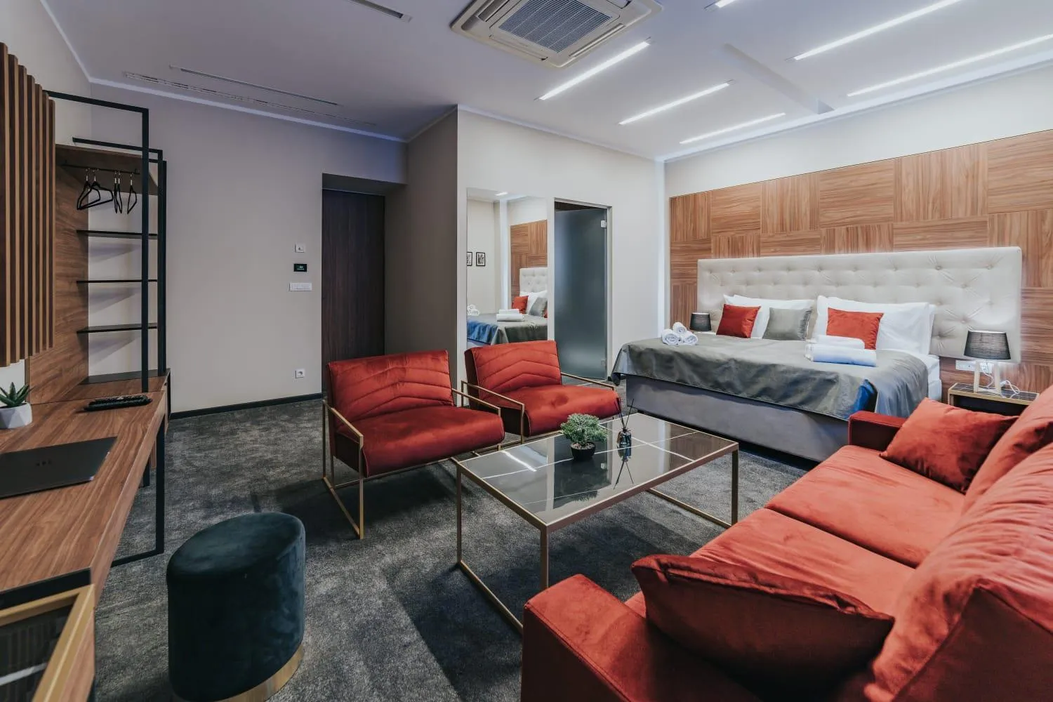 Seating area in Ilica Luxury Center