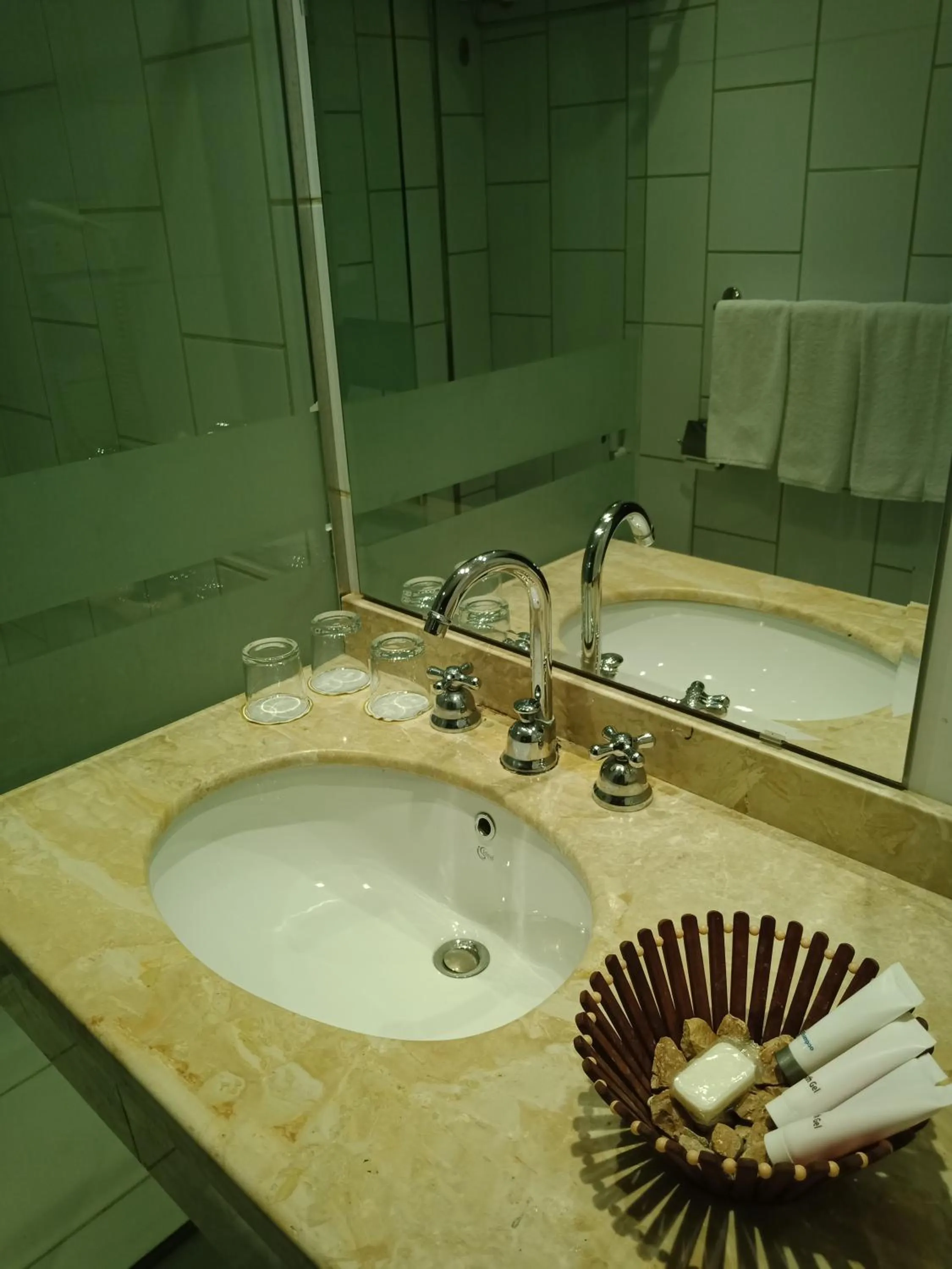 Bathroom in Green Leaves Hotel