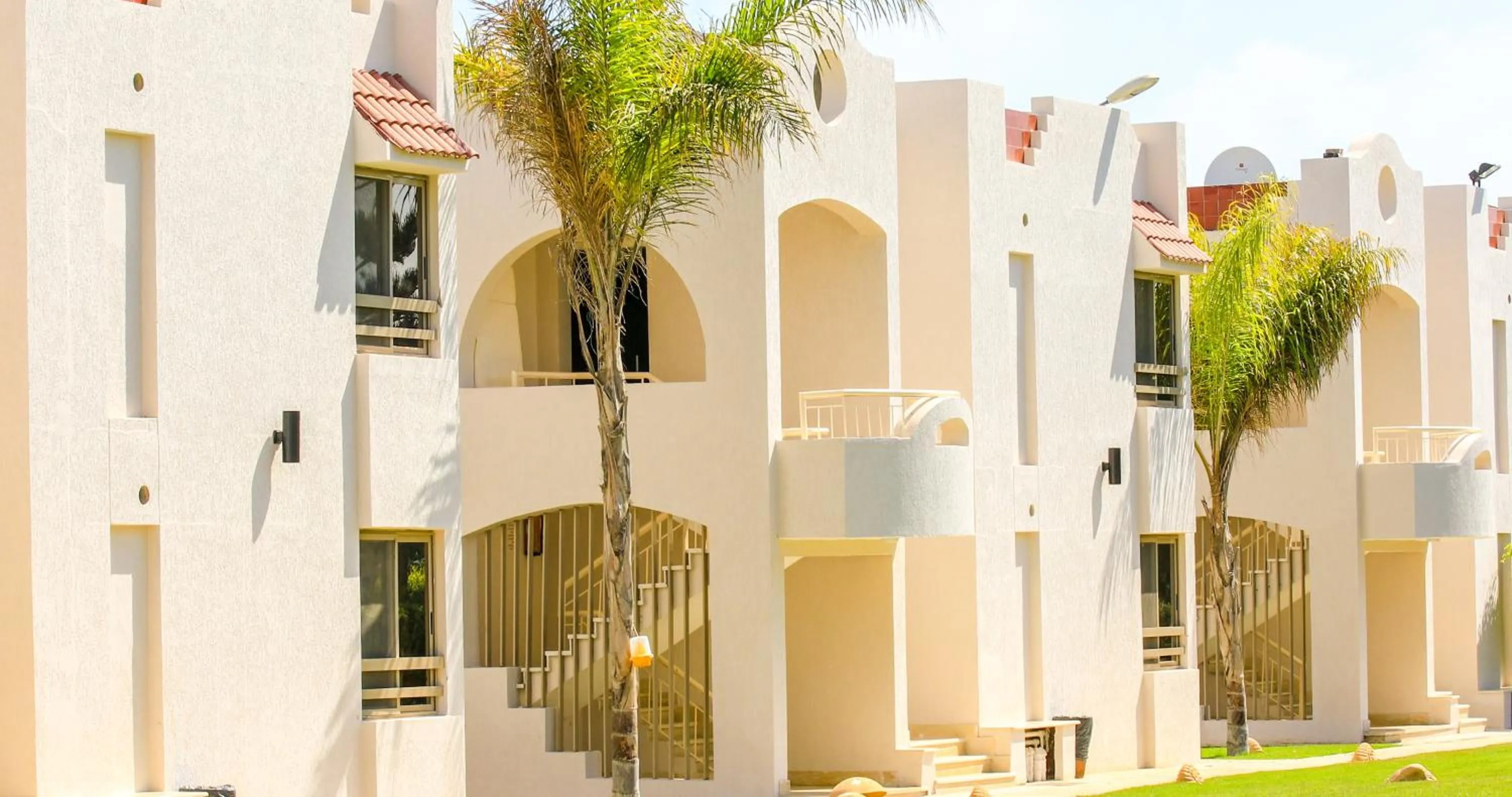 Property building in Green Leaves Hotel