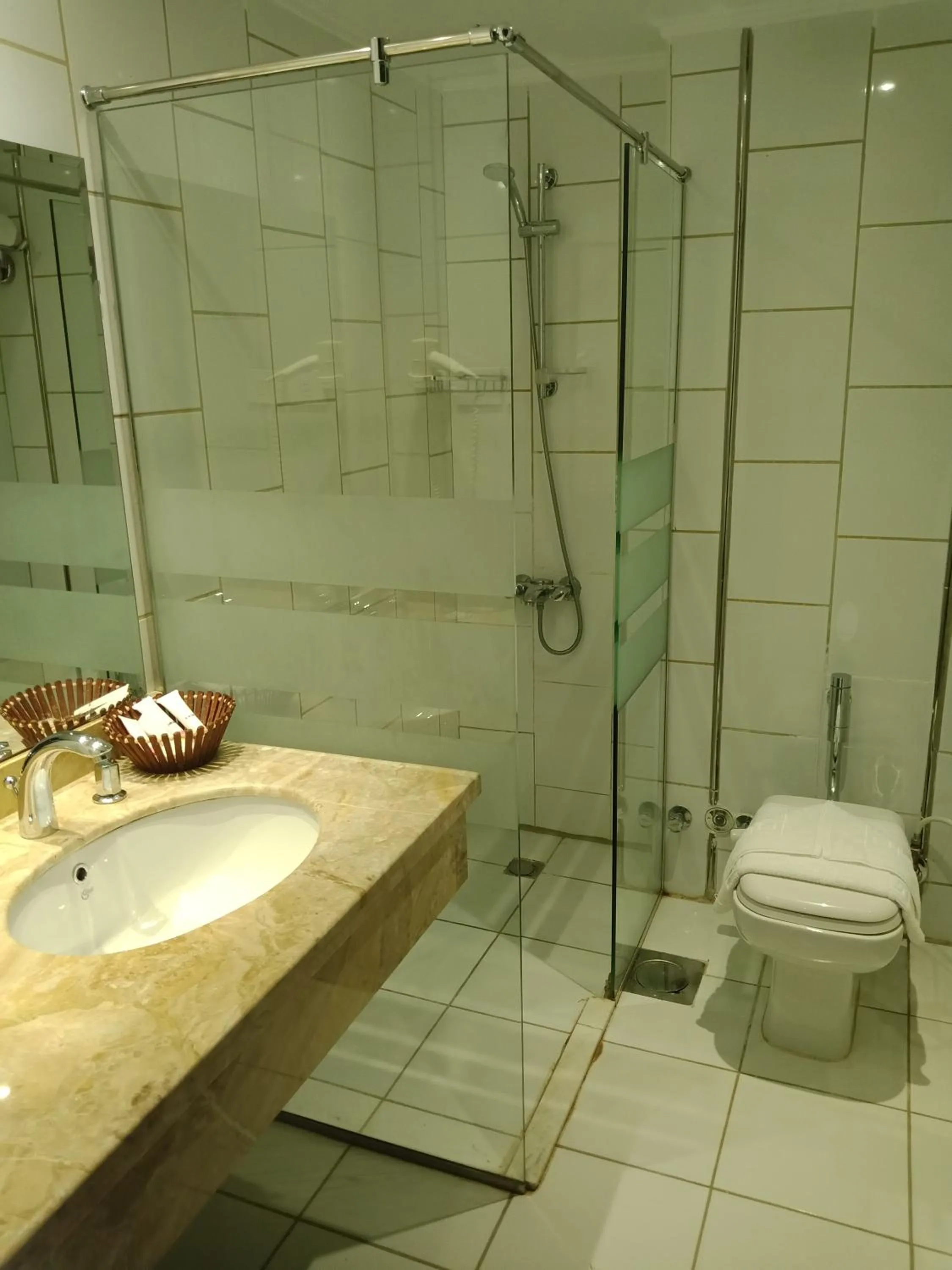 Toilet in Green Leaves Hotel