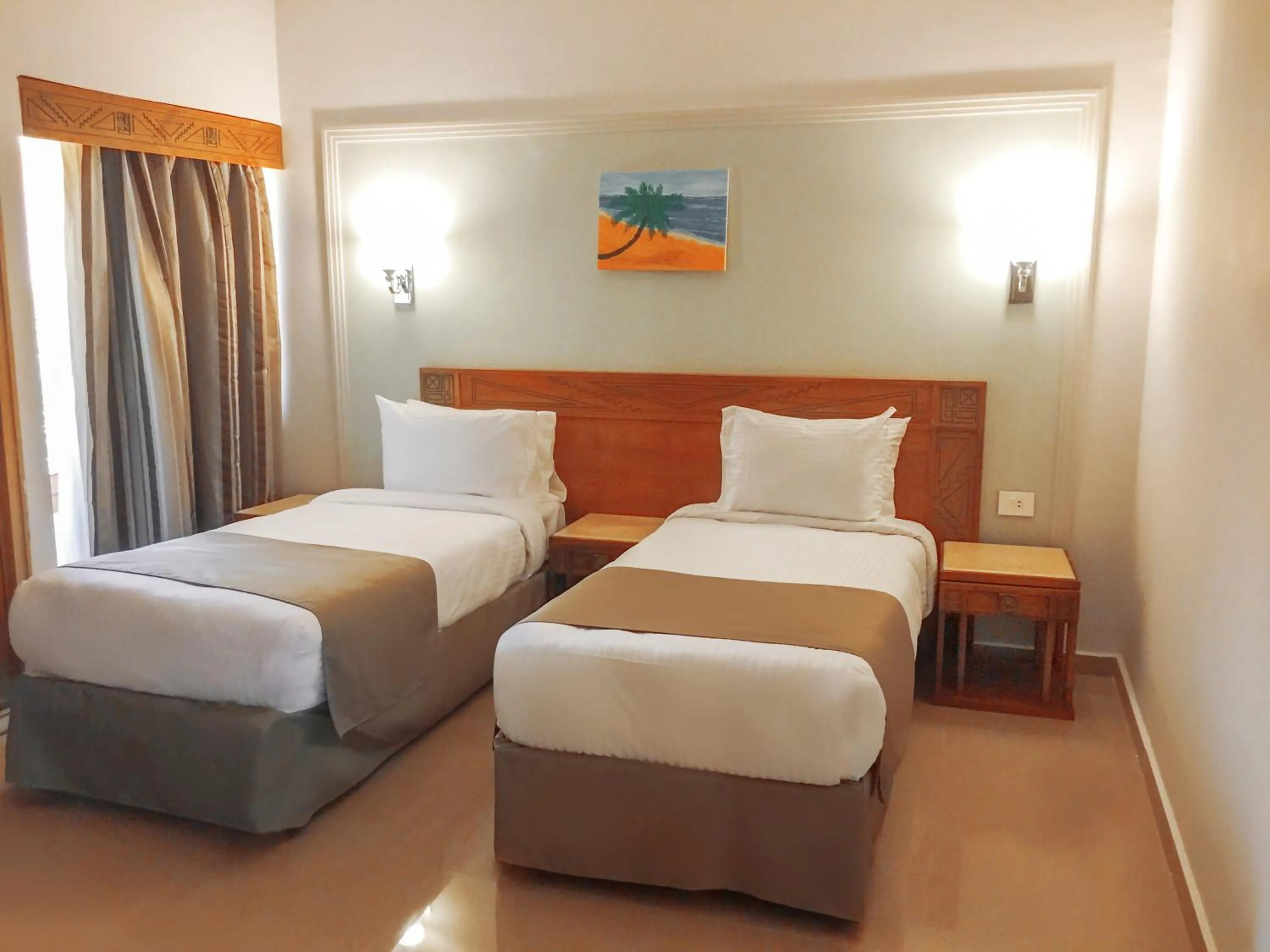 Bedroom in Green Leaves Hotel