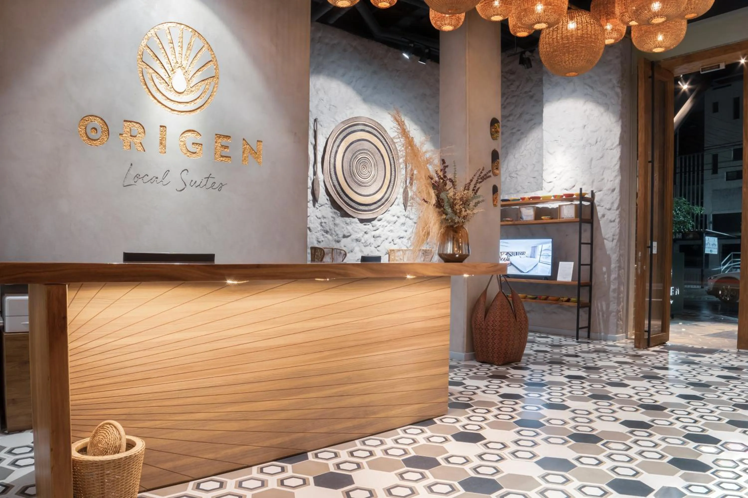 Lobby or reception in Origen Local Suites