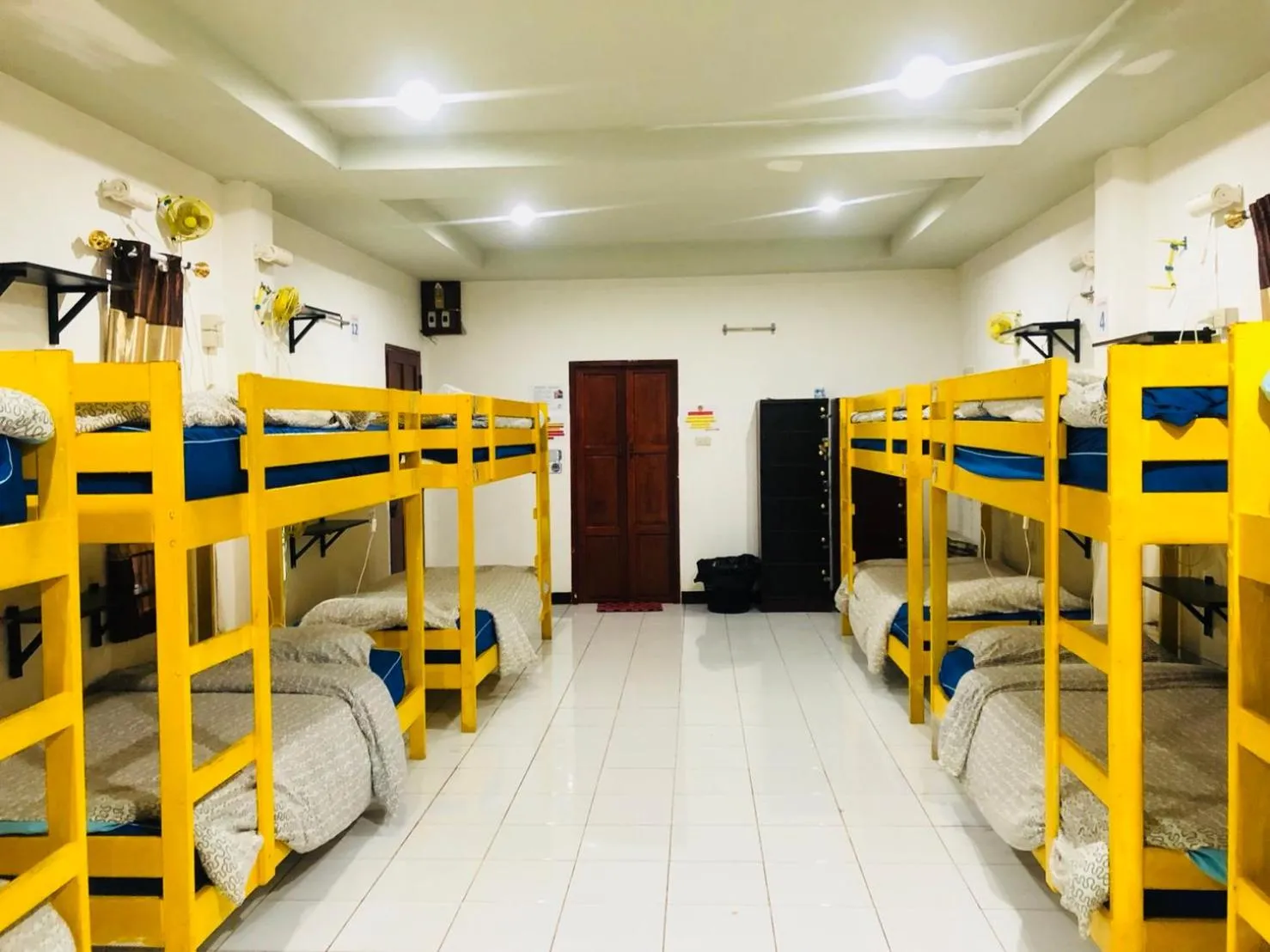 Bed in Pai circus hostel