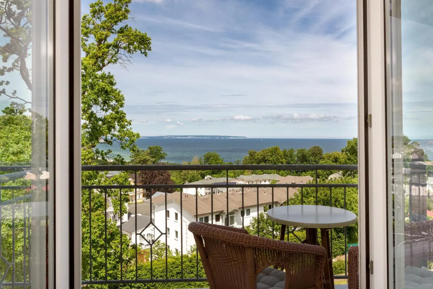 Superior Double Room with Balcony and Sea View - single occupancy in Vju Hotel Rügen Superior Double Room with Balcony and Sea View - single occupancy in Vju Hotel Rügen