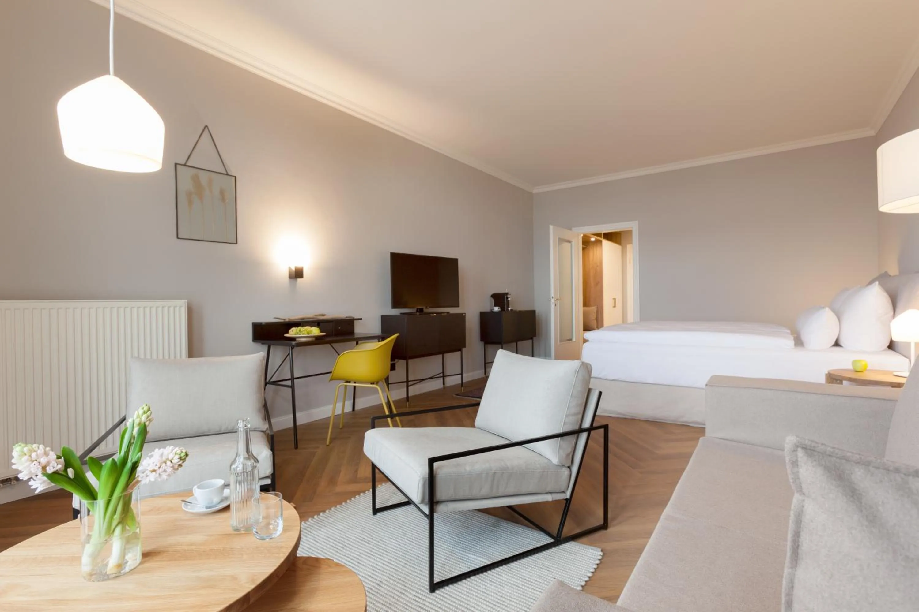 Photo of the whole room, Bed in Vju Hotel Rügen