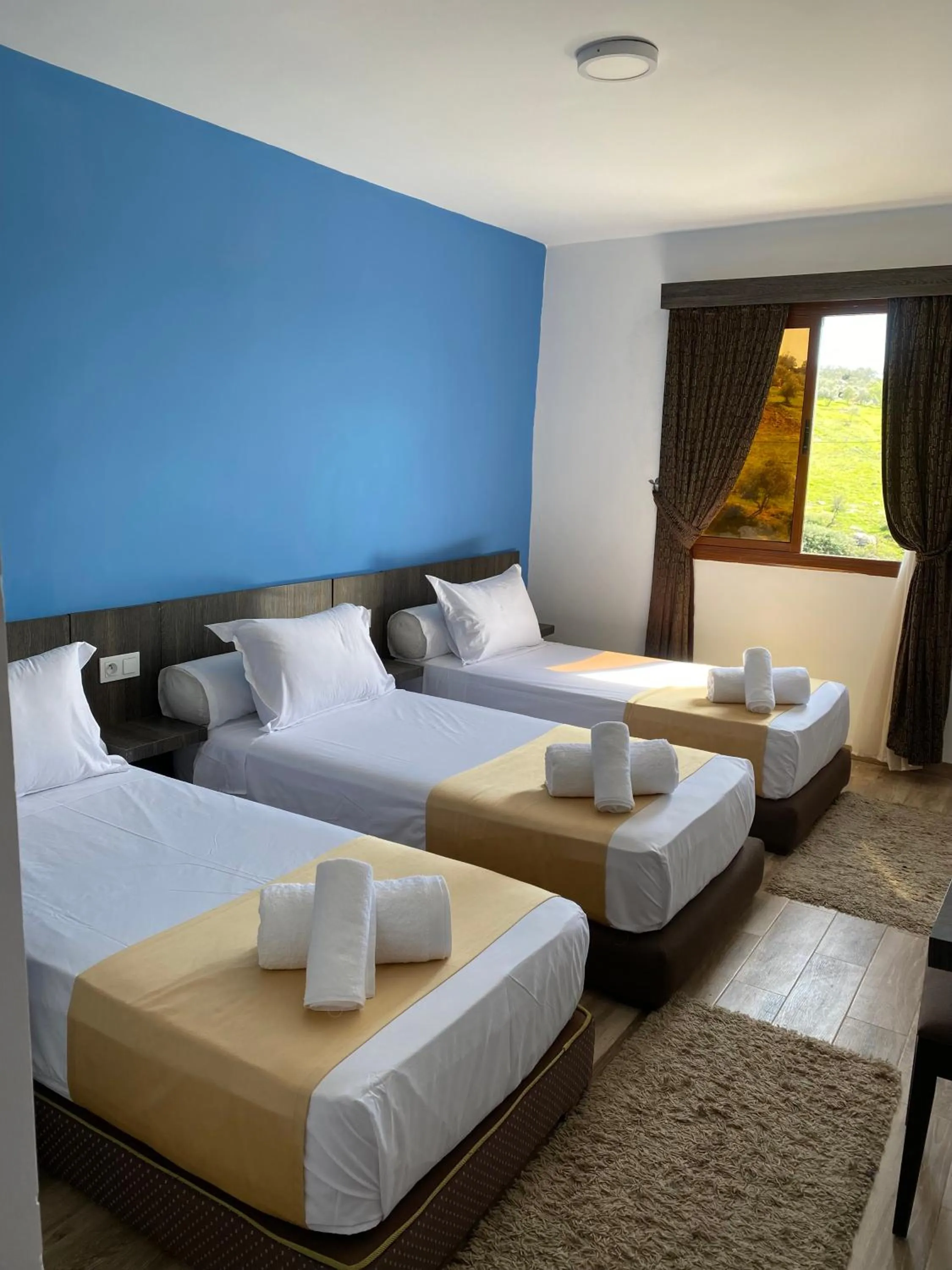 Bed in Hotel Chaouen