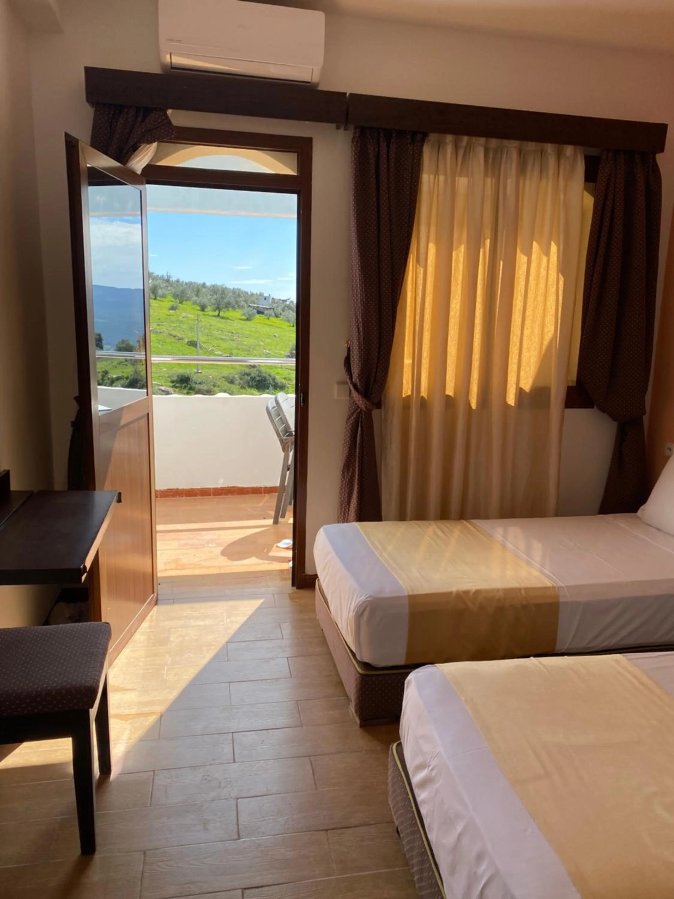Bed in Hotel Chaouen