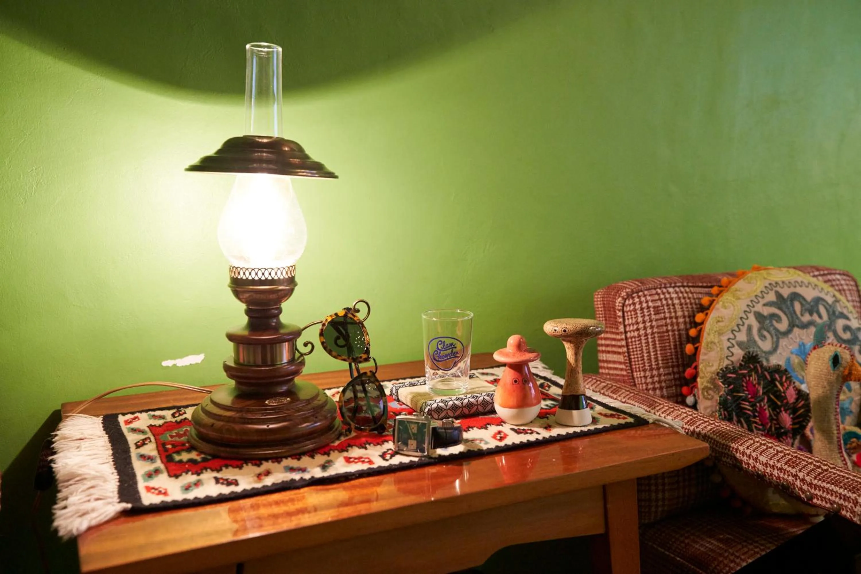 Decorative detail in HOTEL Clam Chowder