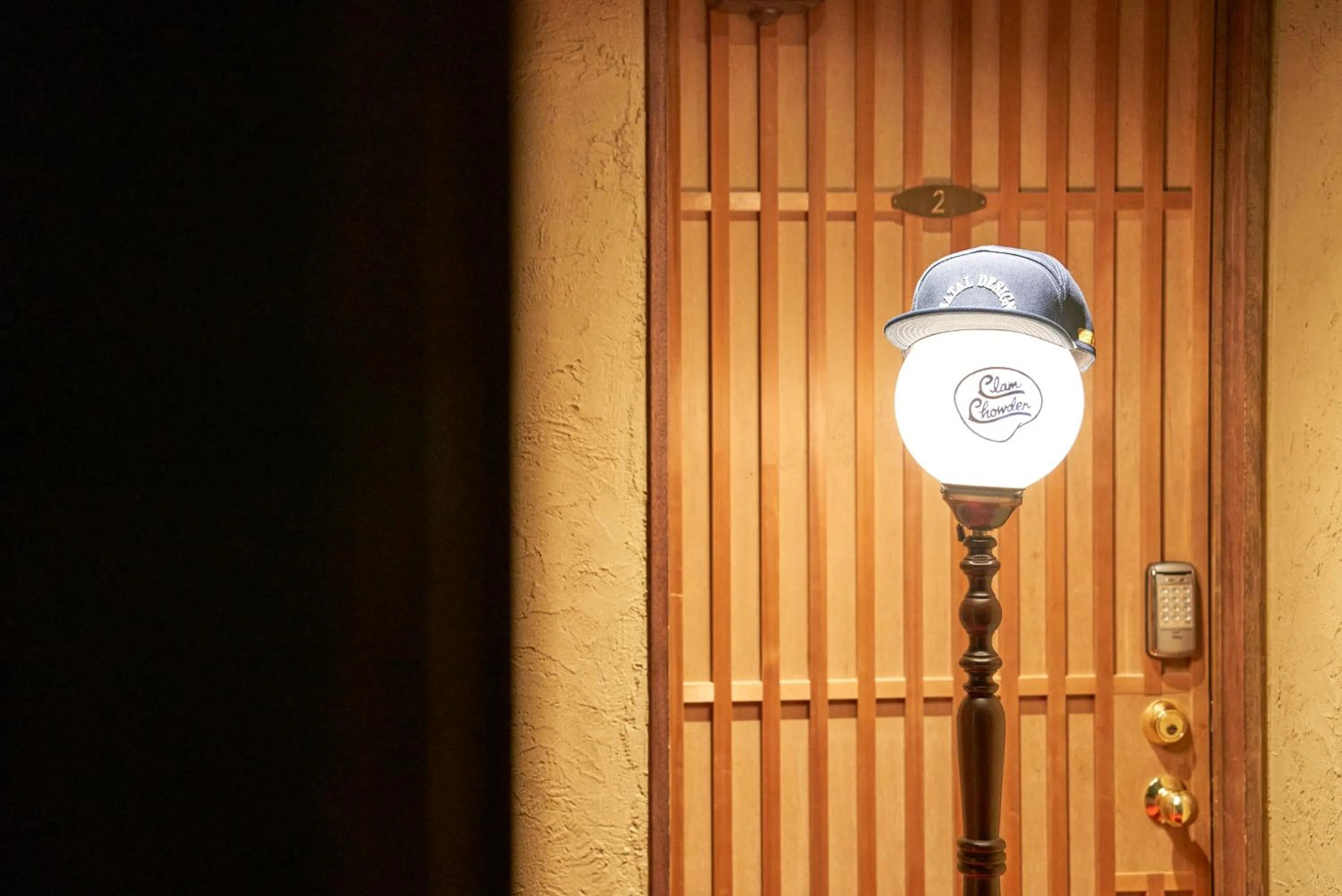 Decorative detail in HOTEL Clam Chowder