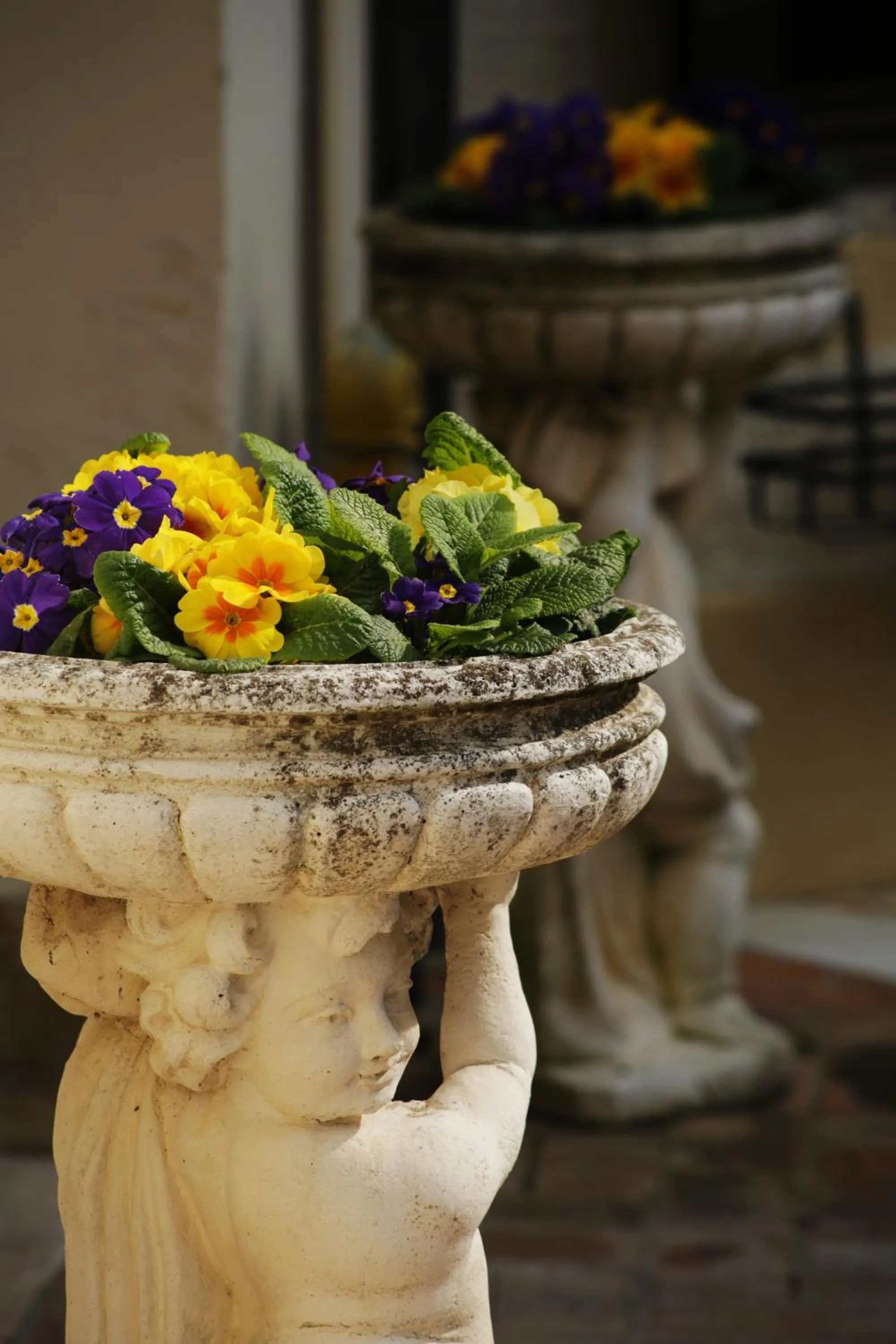 Decorative detail in Villa Flangini