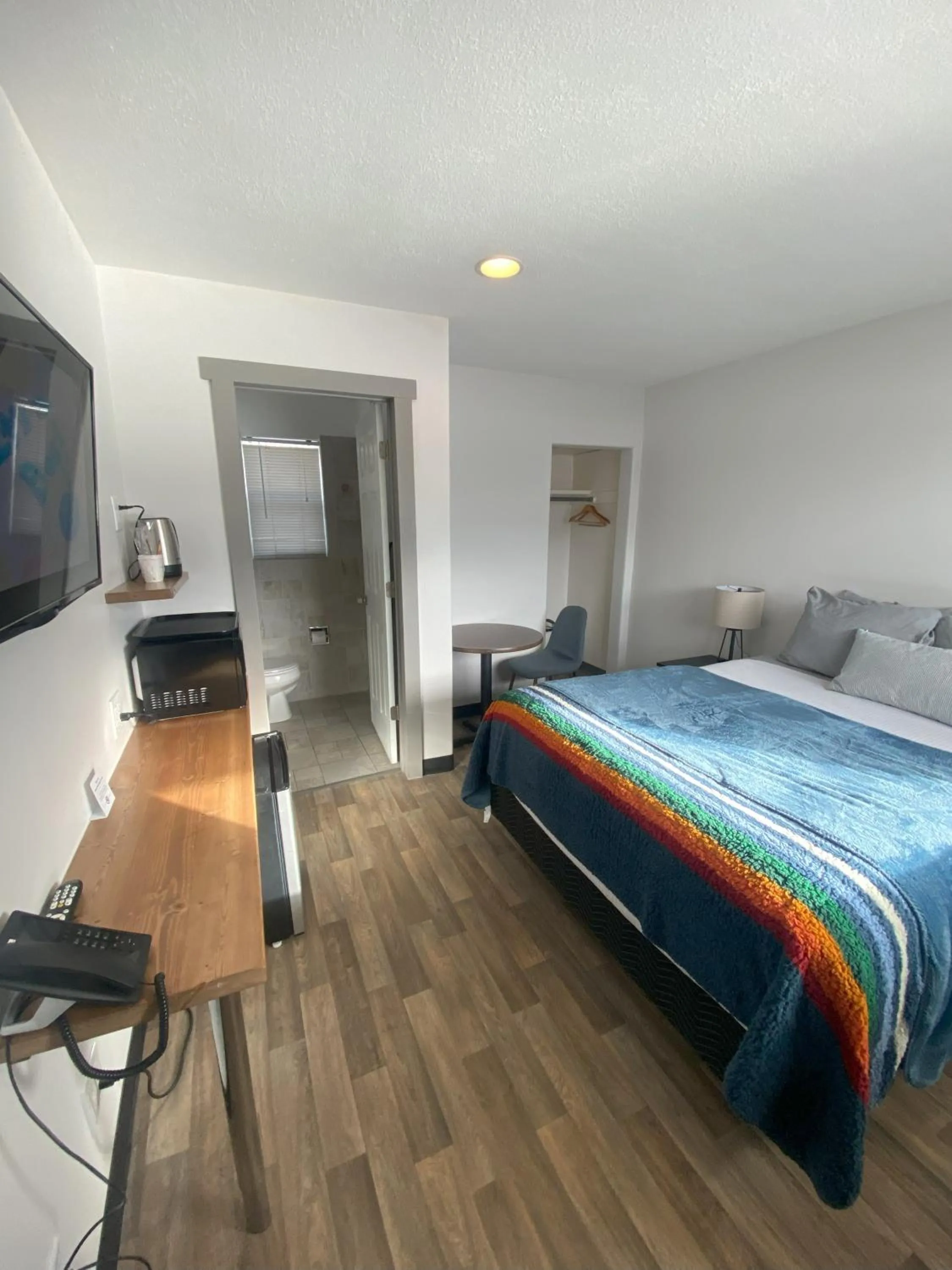 Bedroom, Bed in City Center Motel