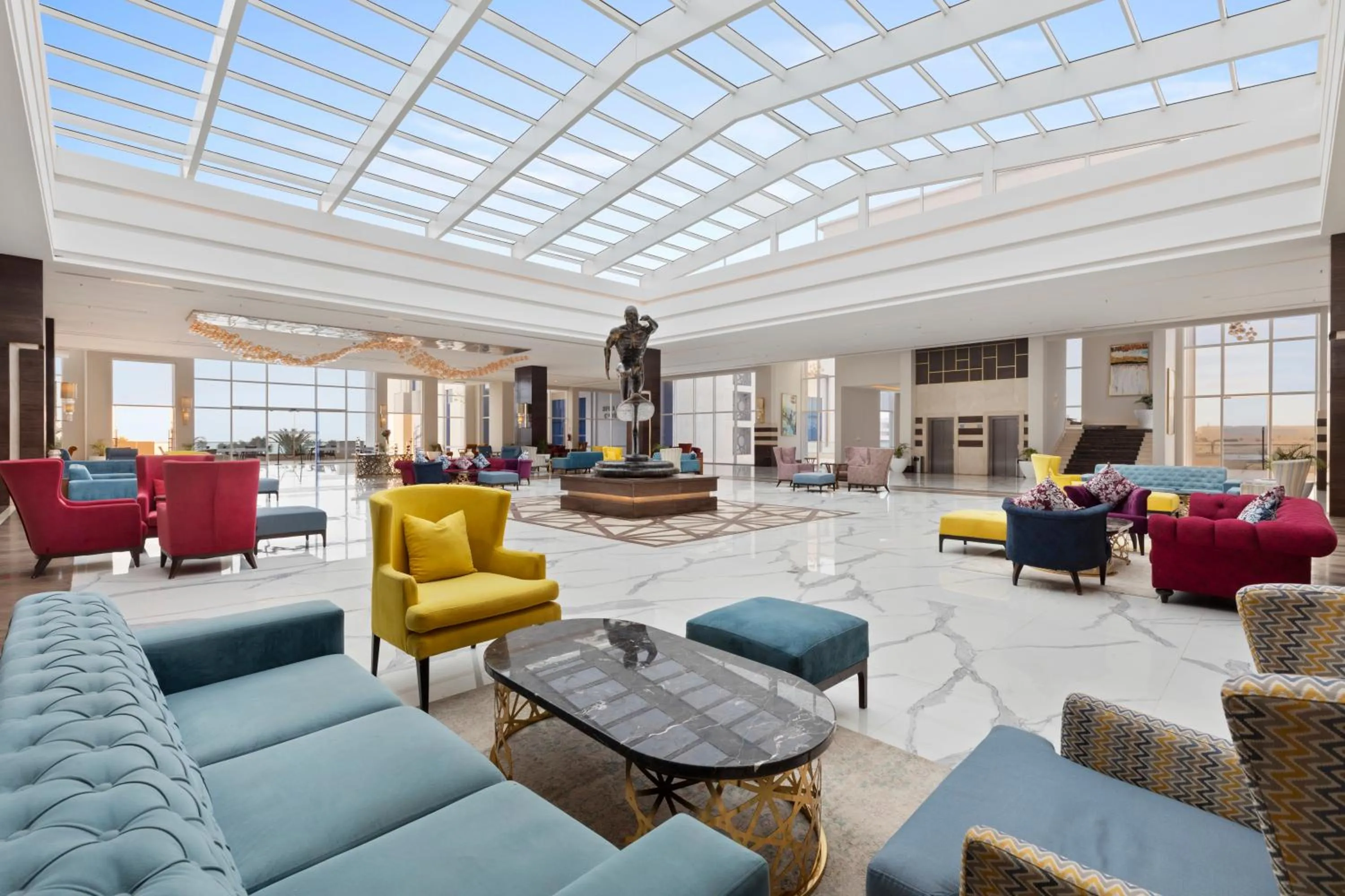 Lobby or reception in Pickalbatros White Beach Taghazout - Adults Friendly 16 Years Plus - Ultra All Inclusive