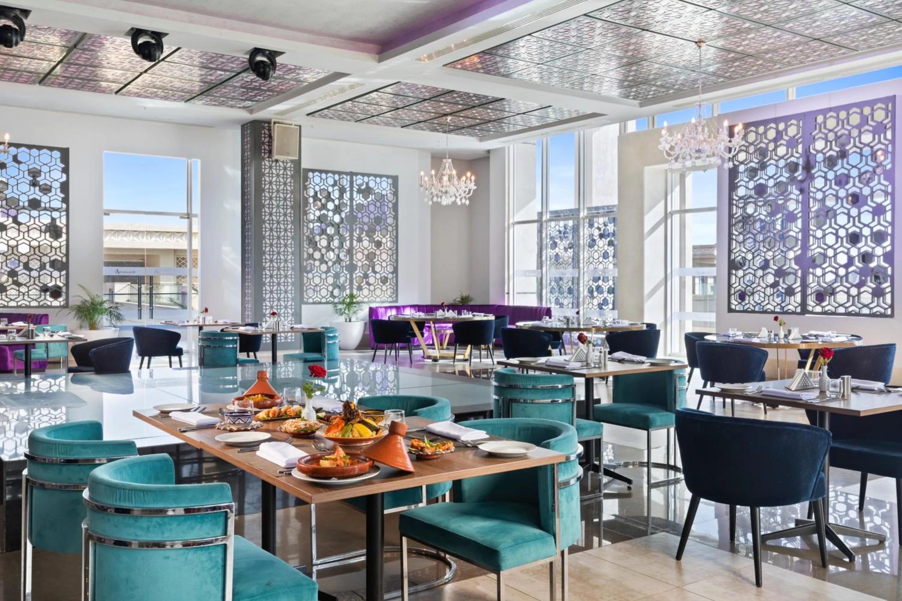 Restaurant/places to eat in Pickalbatros White Beach Taghazout - Adults Friendly 16 Years Plus - Ultra All Inclusive