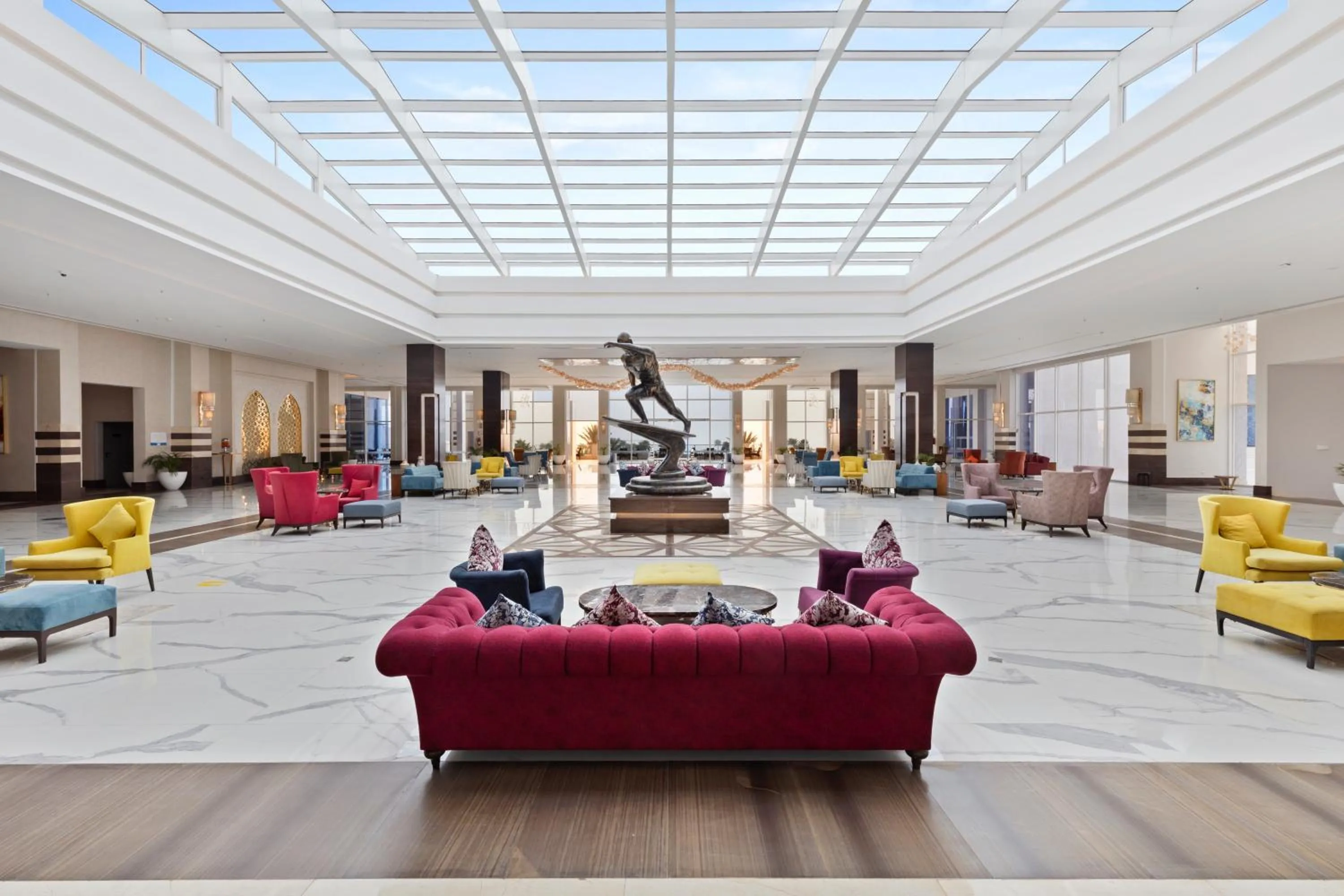 Lobby or reception in Pickalbatros White Beach Taghazout - Adults Friendly 16 Years Plus - Ultra All Inclusive