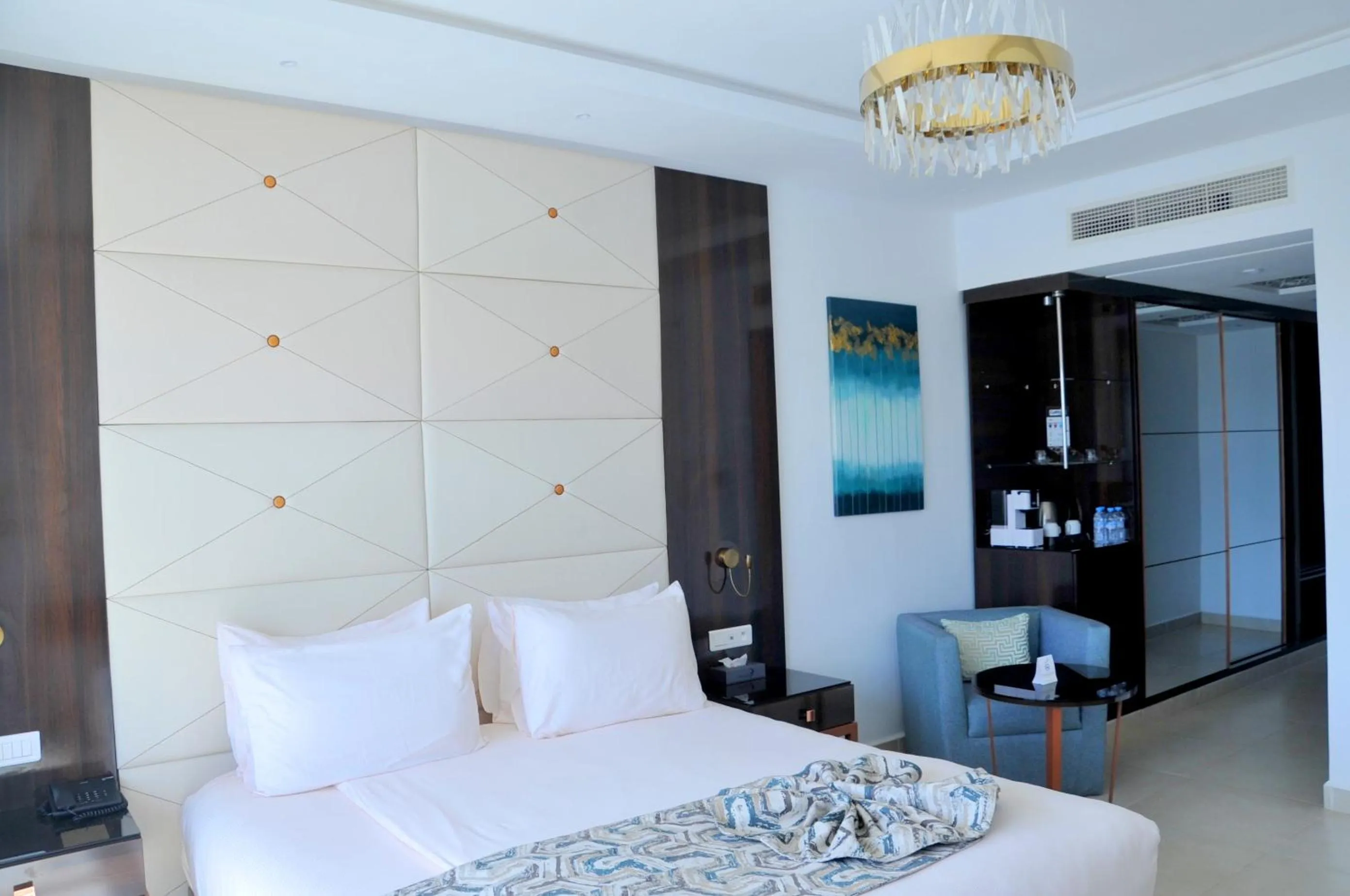 Bedroom, Bed in Pickalbatros White Beach Taghazout - Adults Friendly 16 Years Plus - Ultra All Inclusive