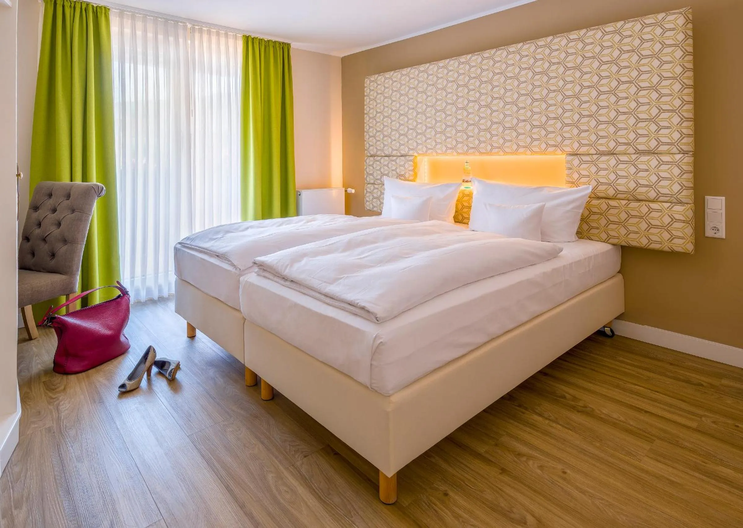 Photo of the whole room, Bed in Hotel Krone