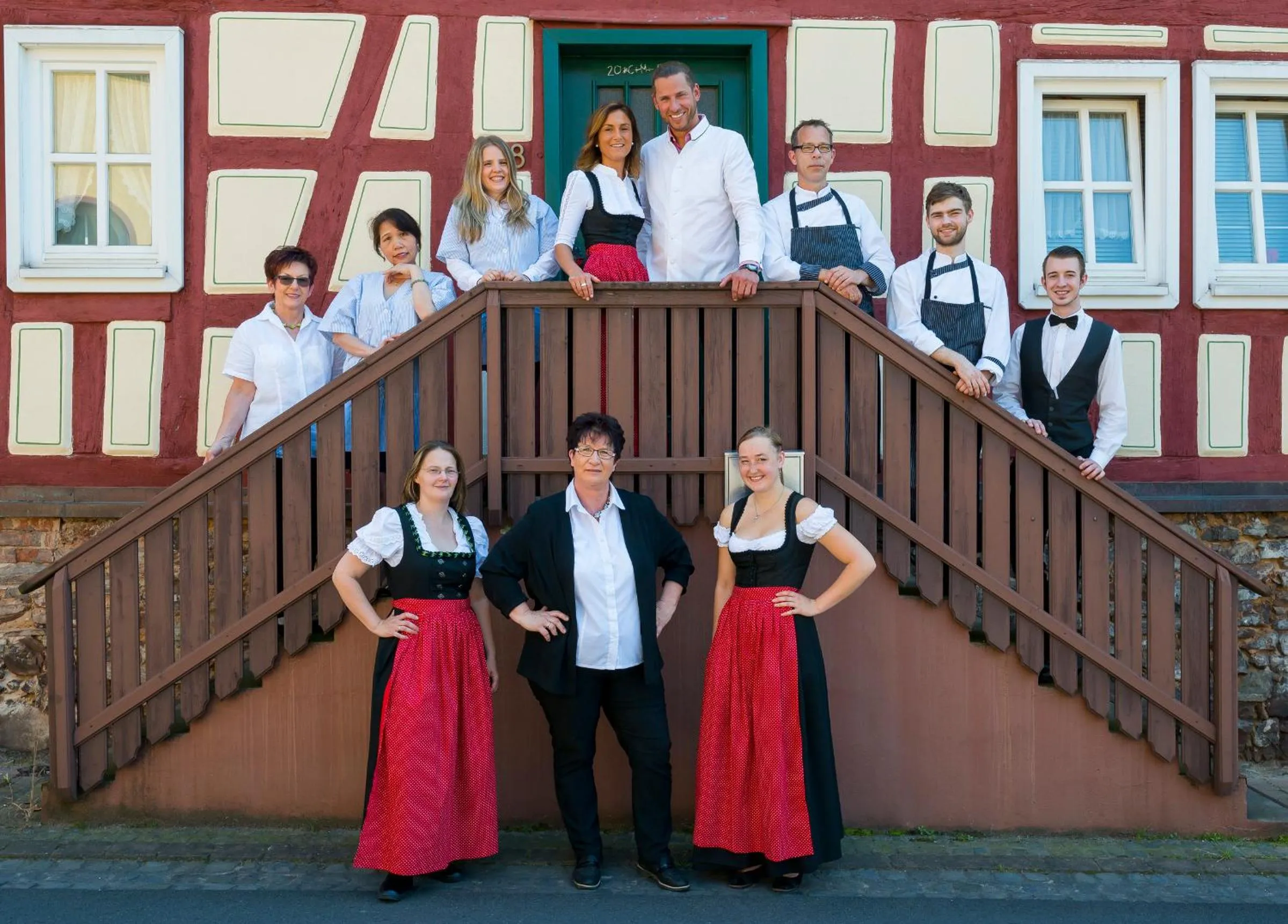 Staff in Hotel Krone