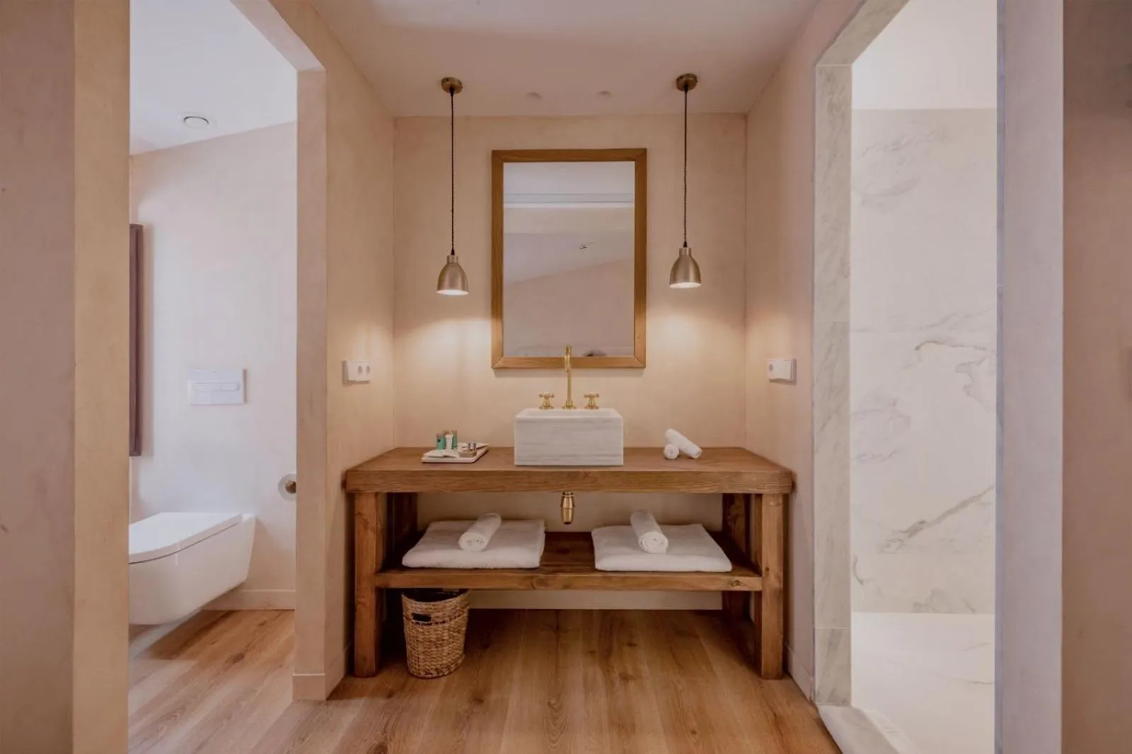 Bathroom in Hotel Palau Macelli & Spa