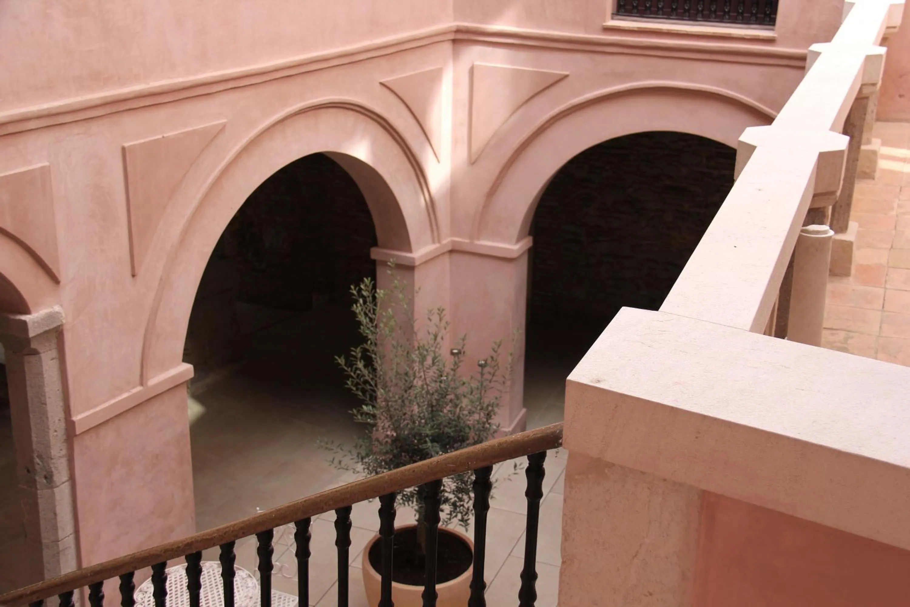 Patio in Hotel Palau Macelli & Spa