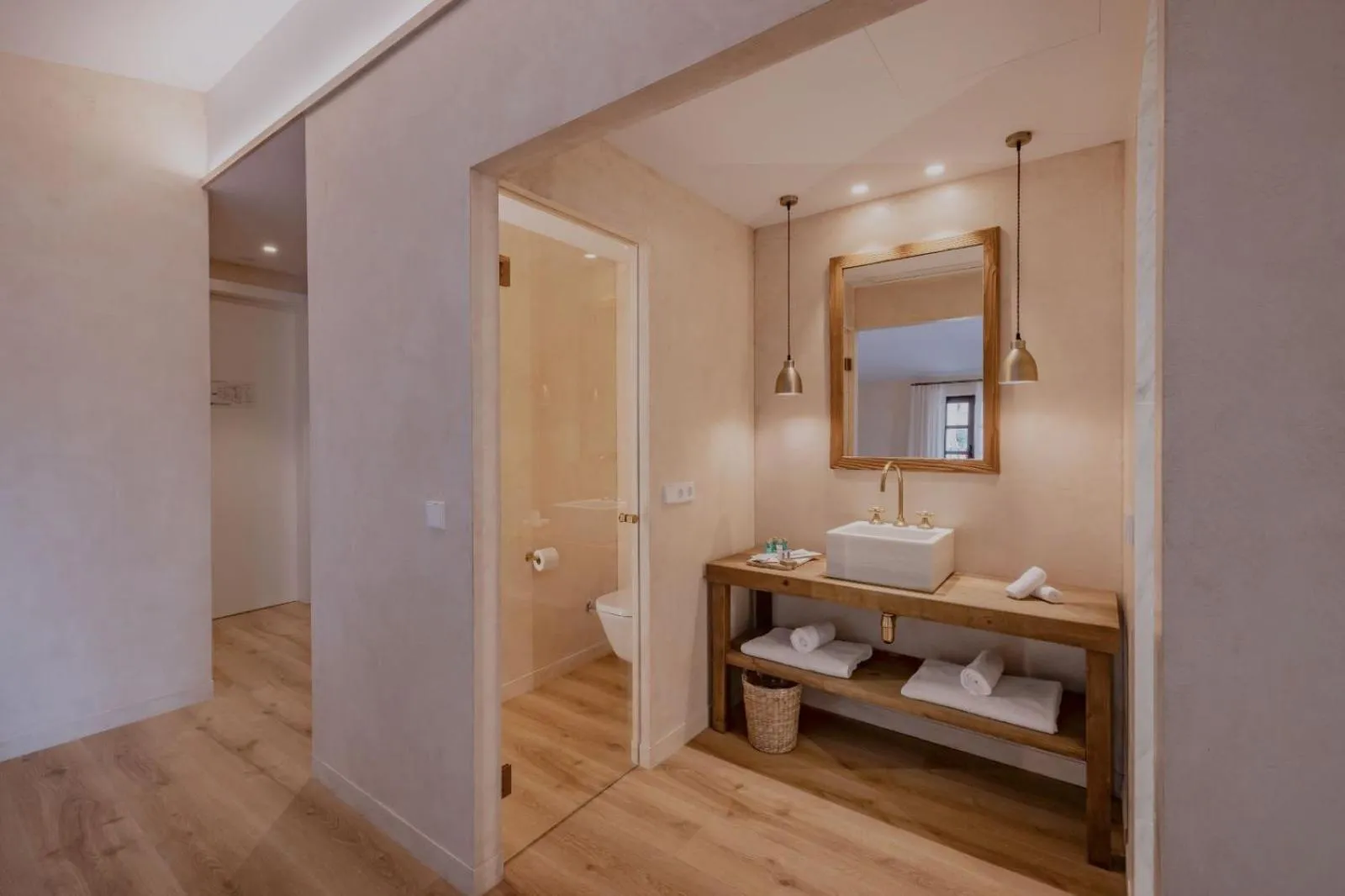 Bathroom in Hotel Palau Macelli & Spa