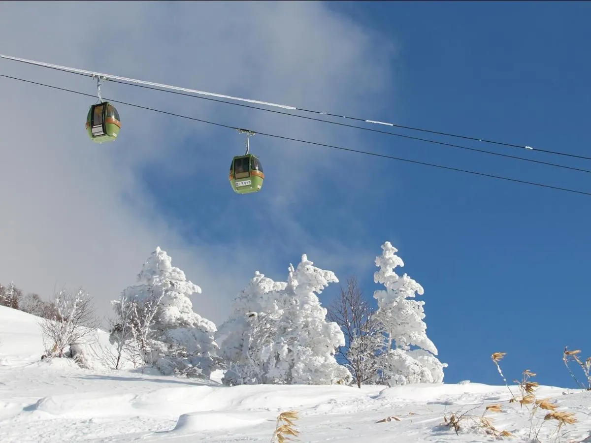 Skiing in Hotel Iwasuge