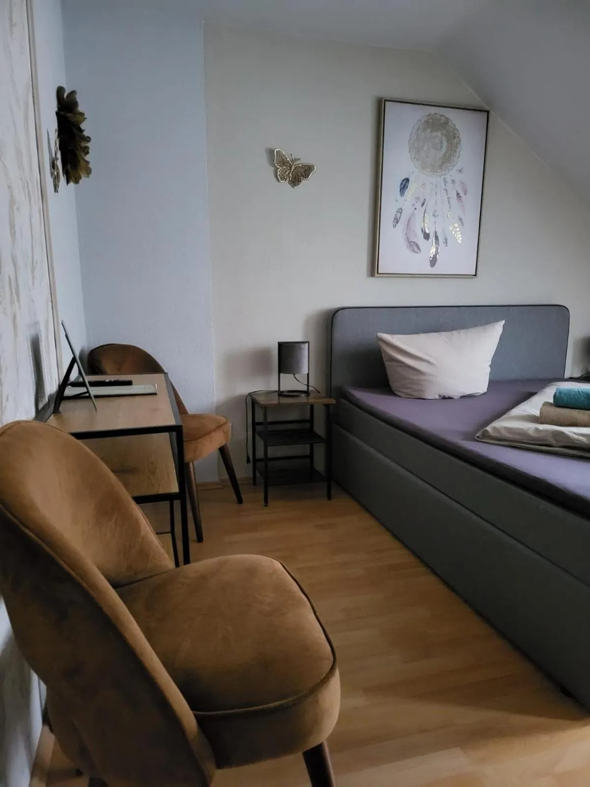 Photo of the whole room, Bed in Pension Restaurant Luna