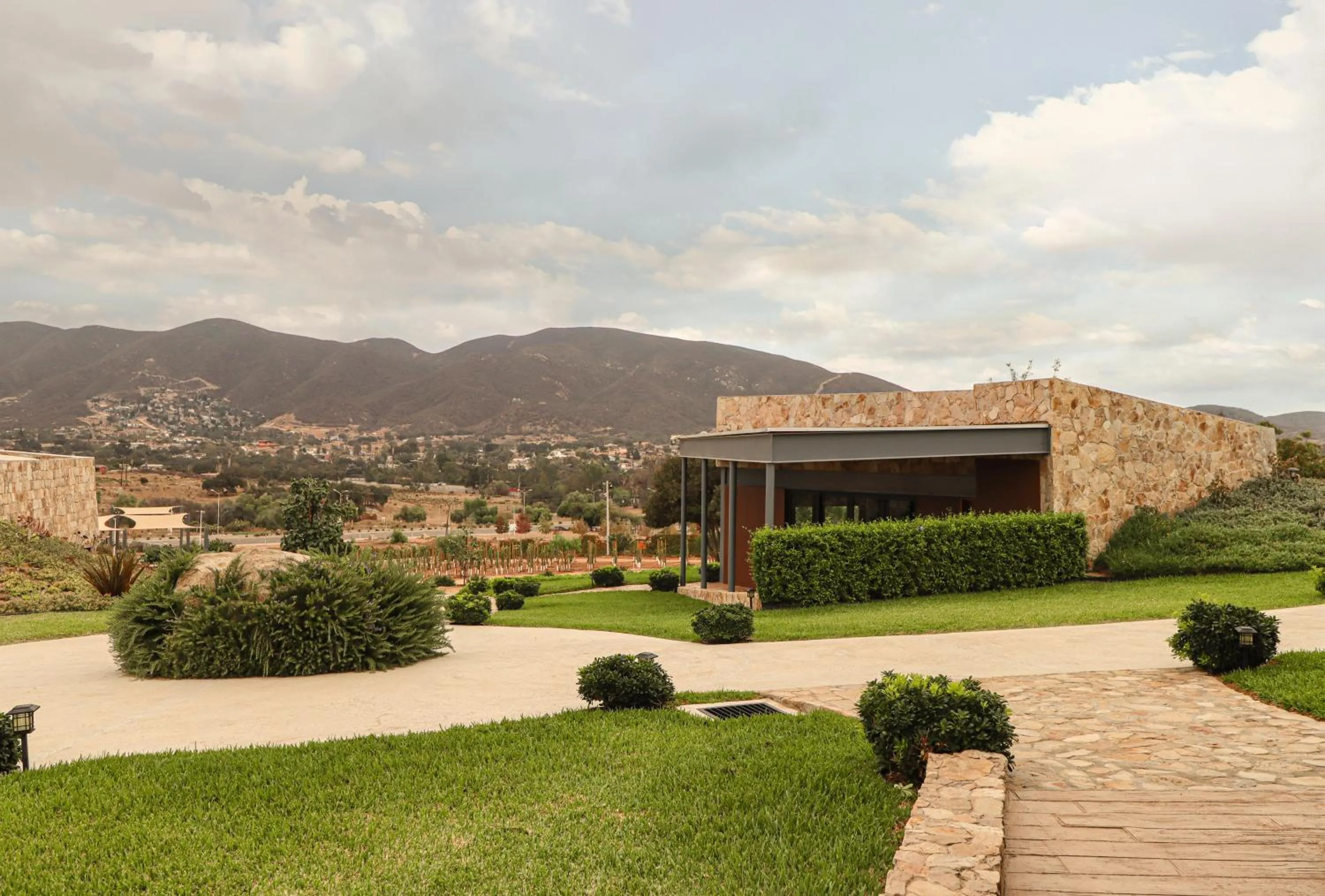 Garden view in Parra del Valle Hotel Boutique