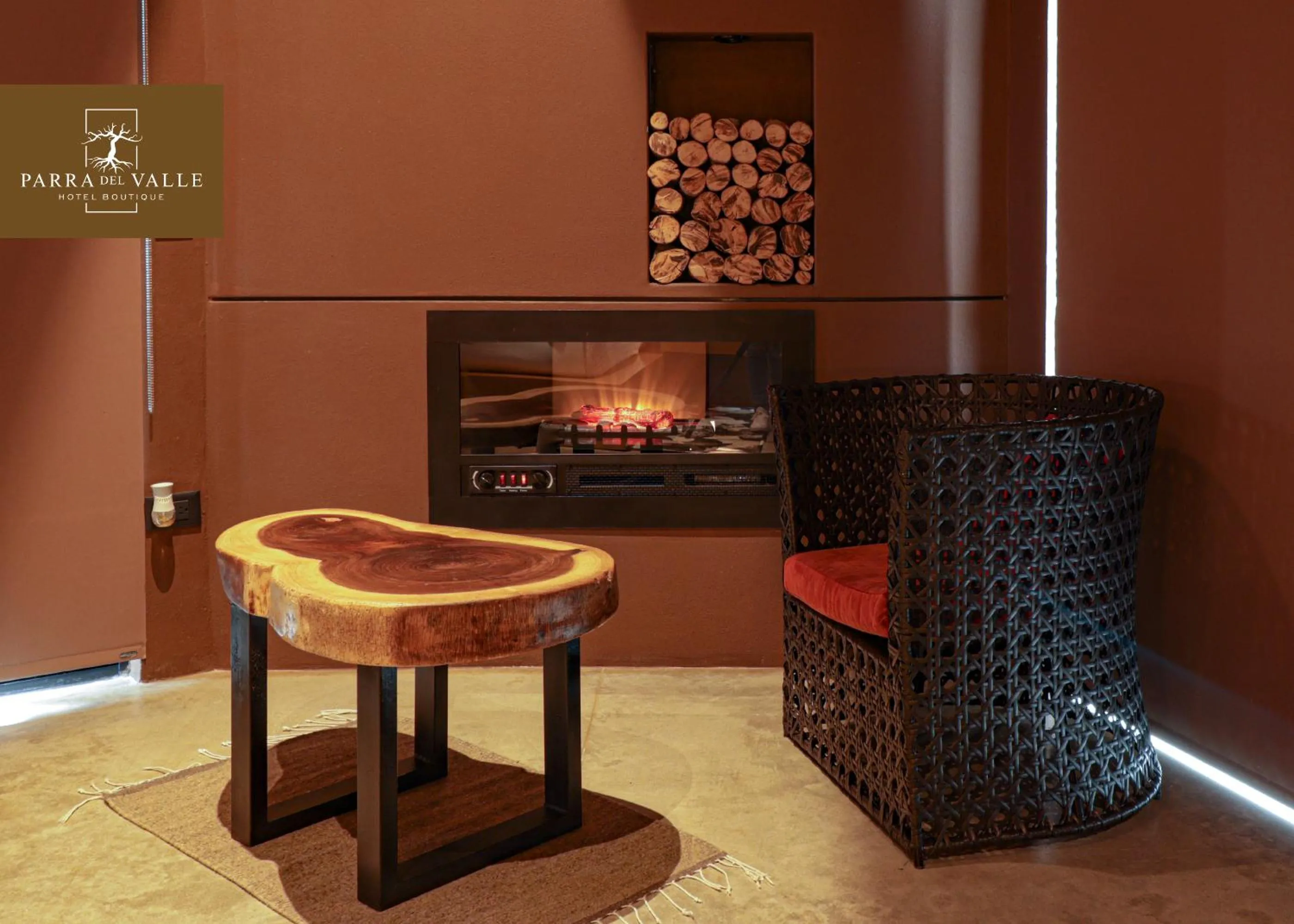 Seating area in Parra del Valle Hotel Boutique