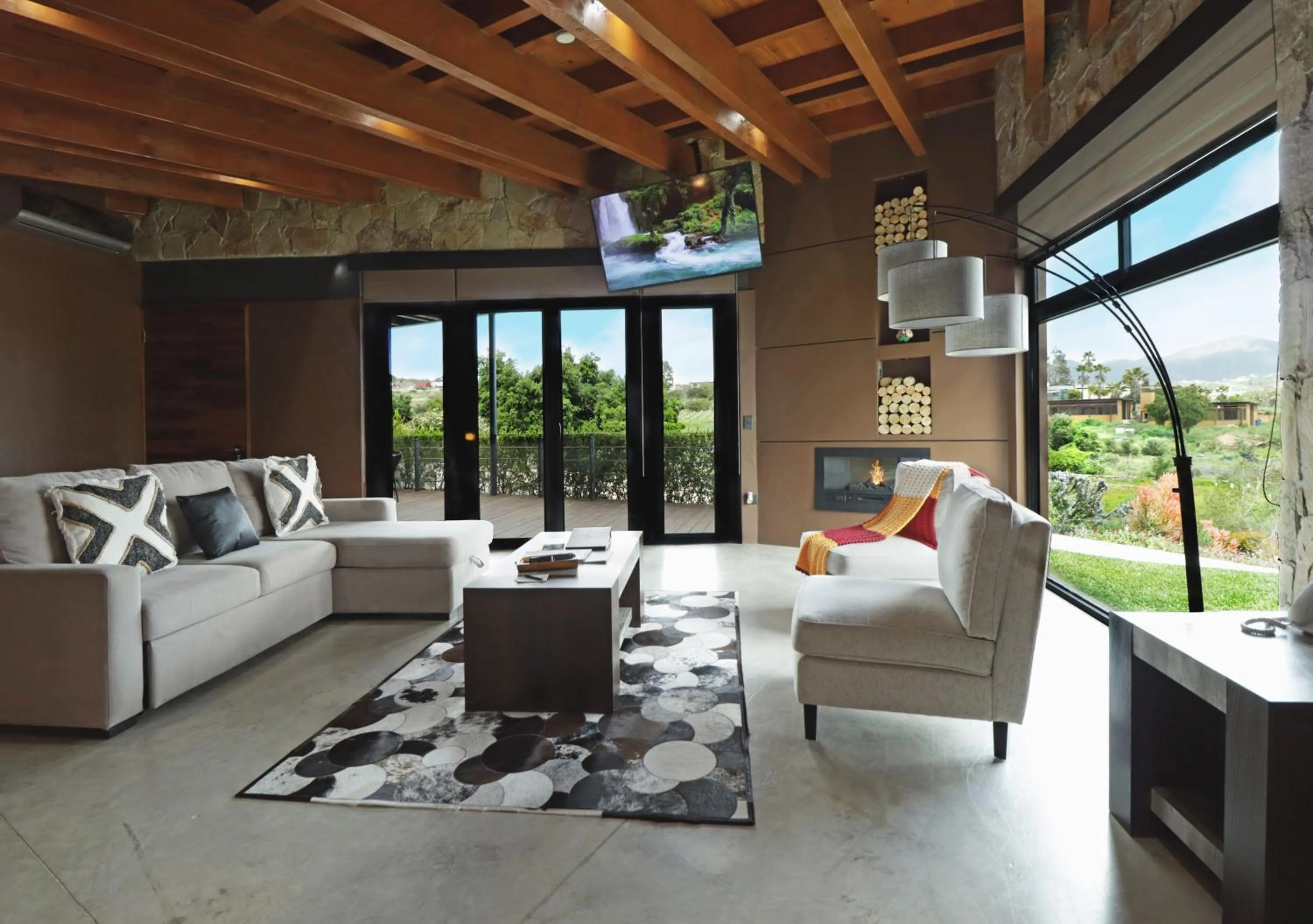 Seating area in Parra del Valle Hotel Boutique