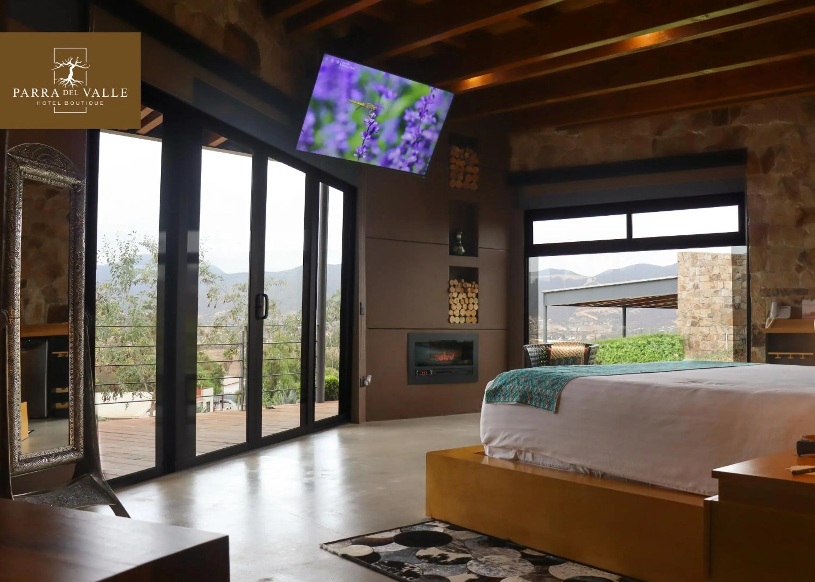 heating, Bed in Parra del Valle Hotel Boutique