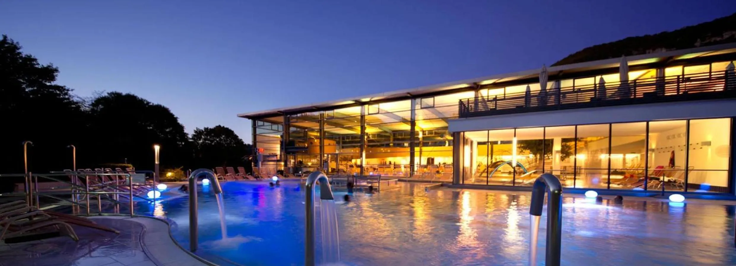 Swimming pool in Biosphärenhotel Graf Eberhard bei der Therme
