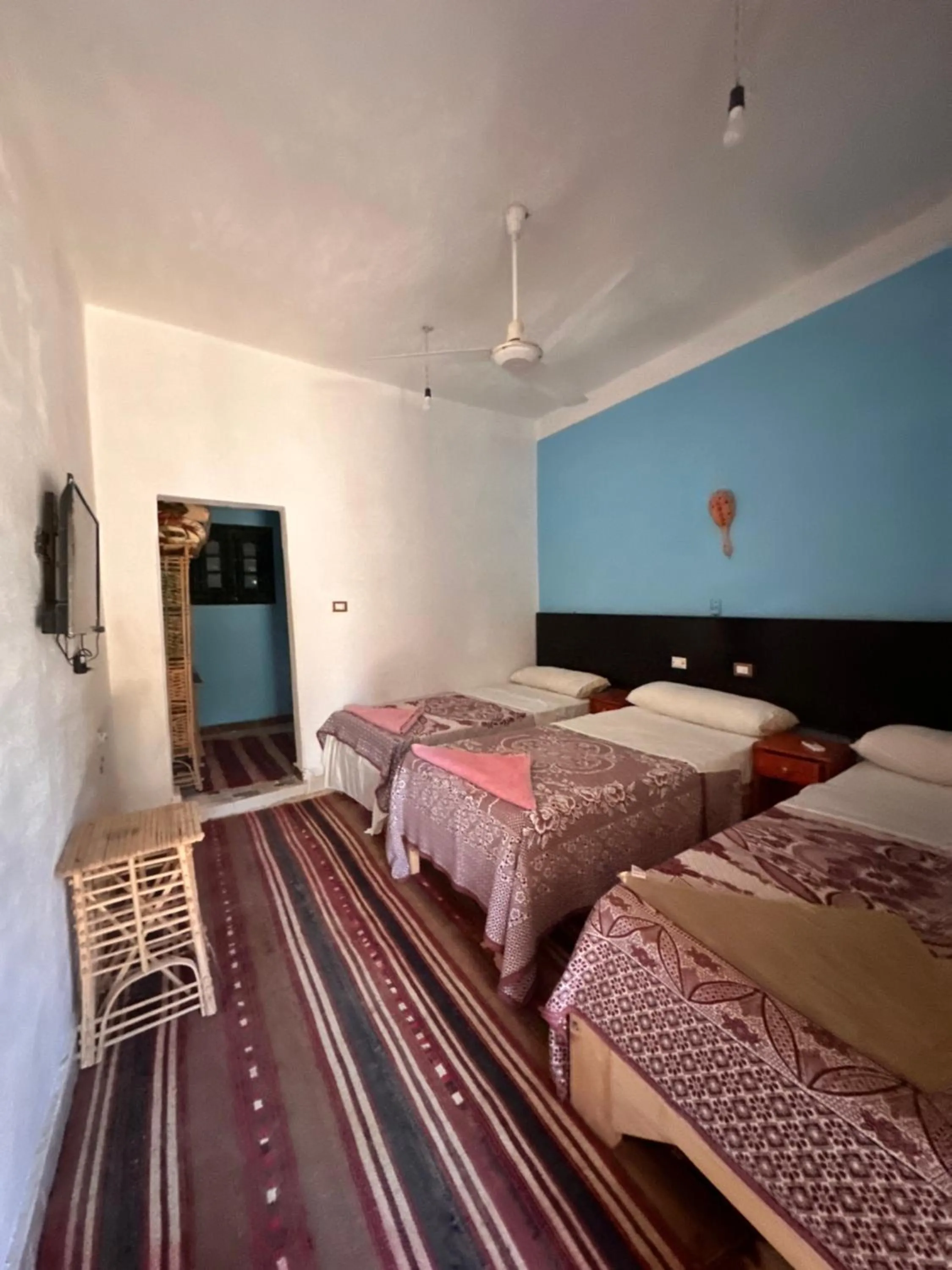 Bedroom, Bed in Nour El Waha Hotel