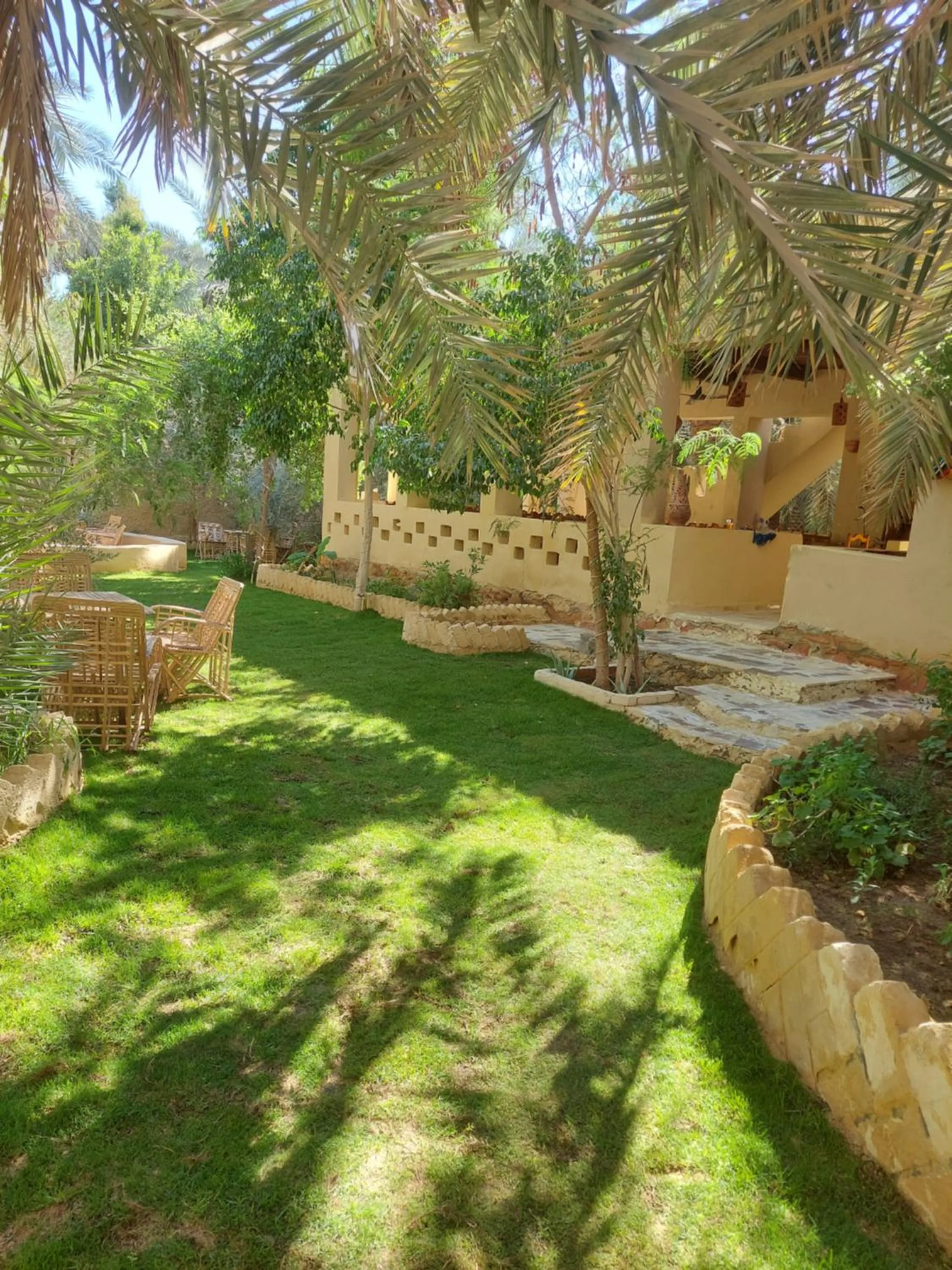 Garden in Nour El Waha Hotel
