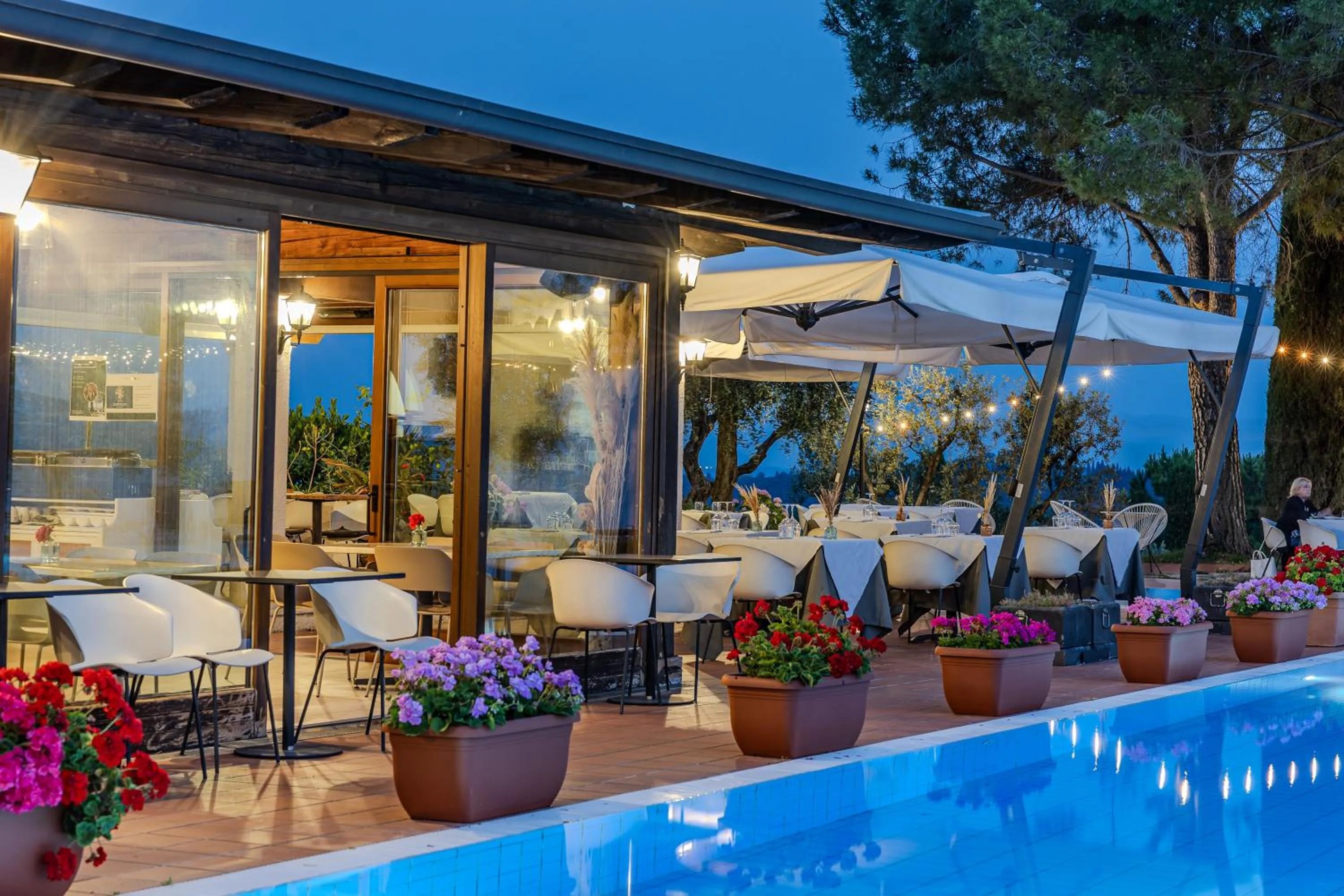 Patio in Residence San Michele