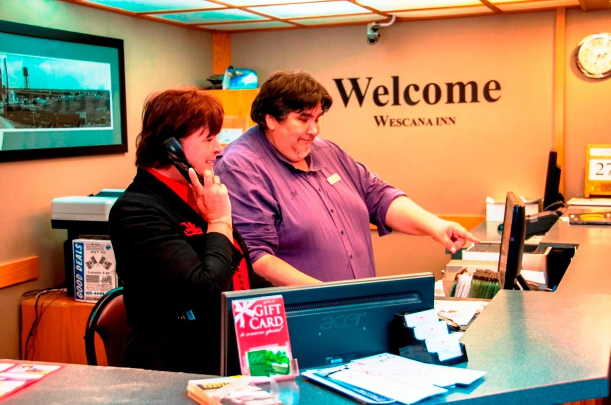 Lobby or reception in Wescana Inn