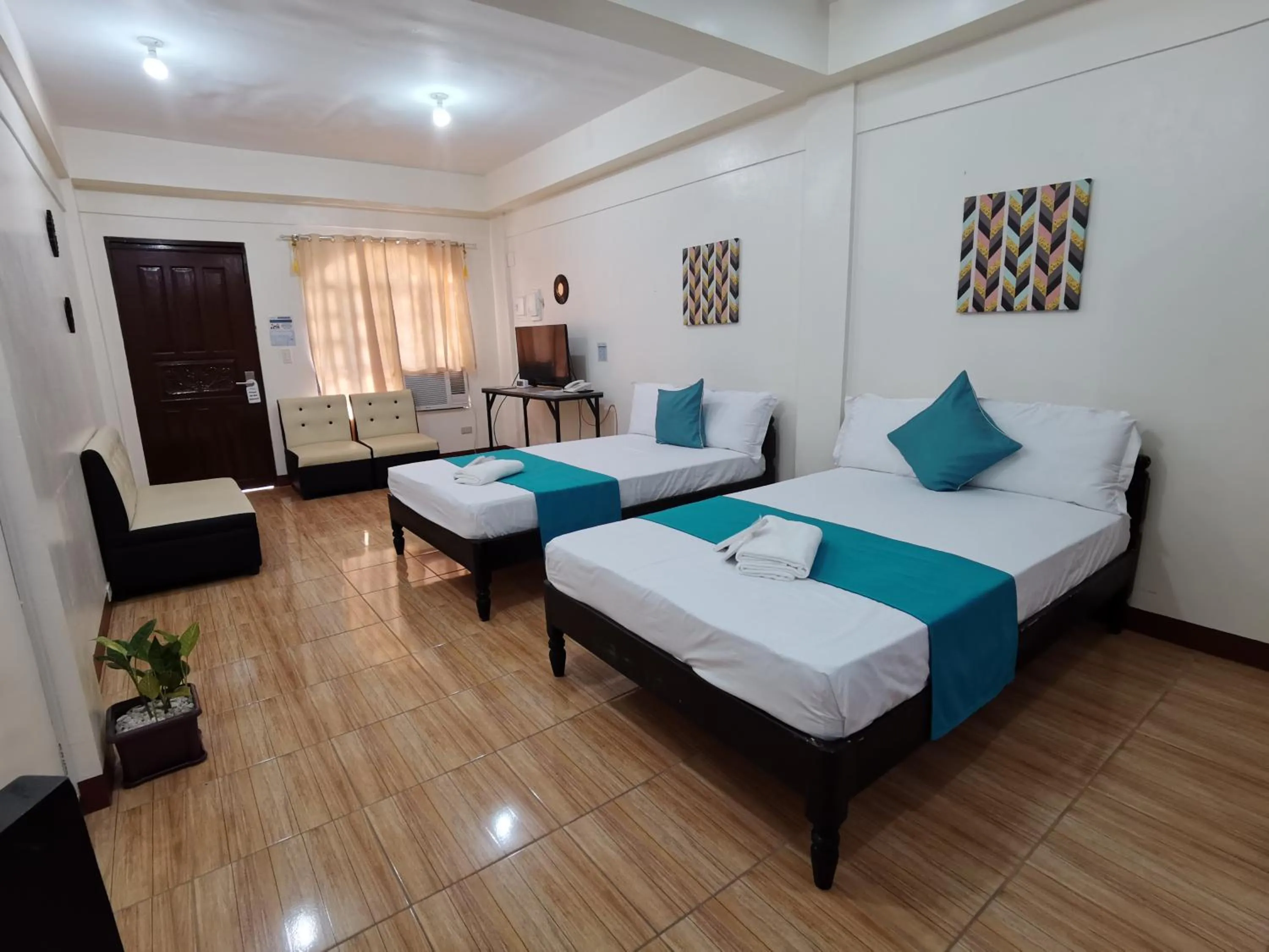 Bed in JPrime Apartelle