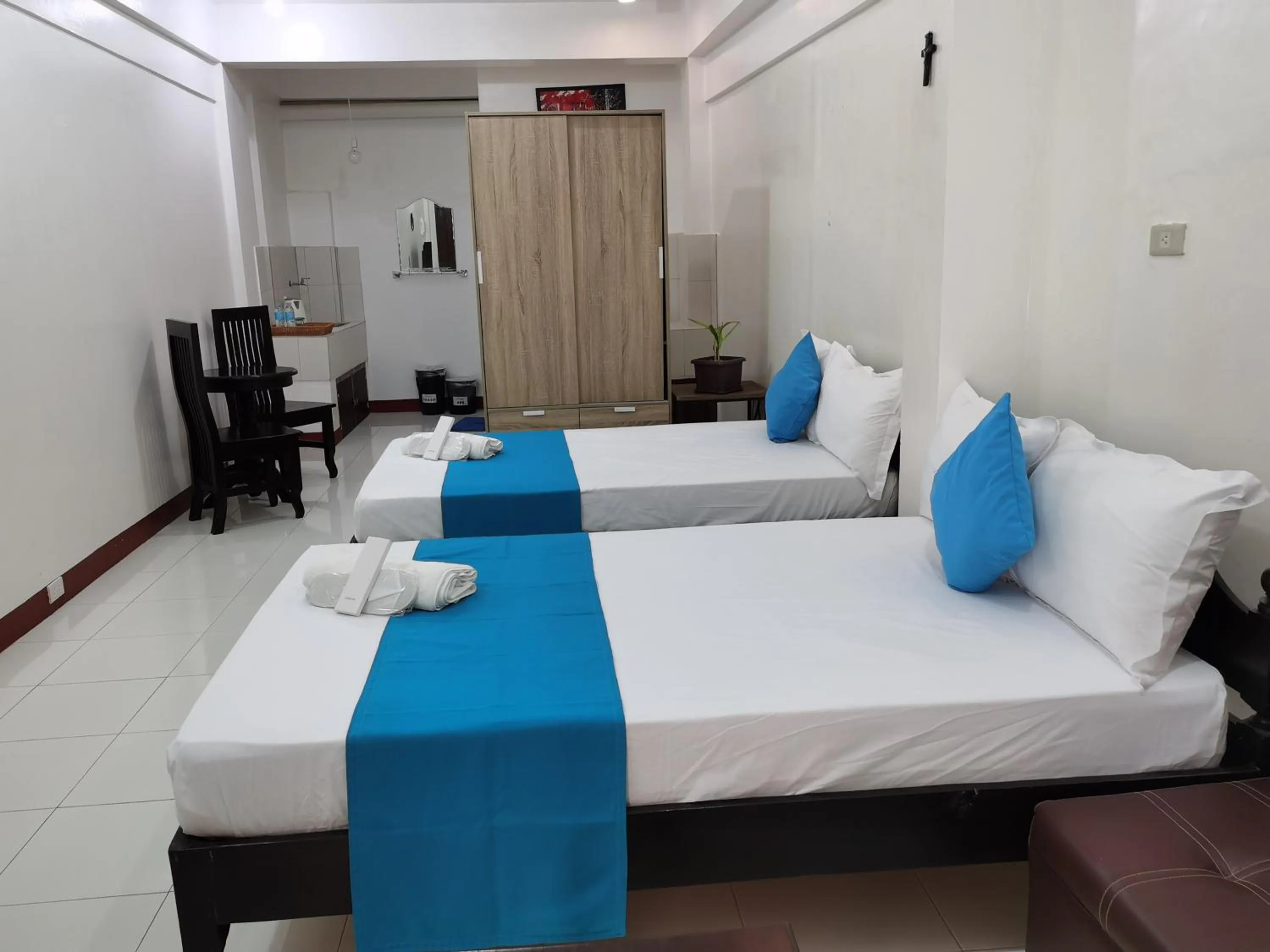 Bed in JPrime Apartelle