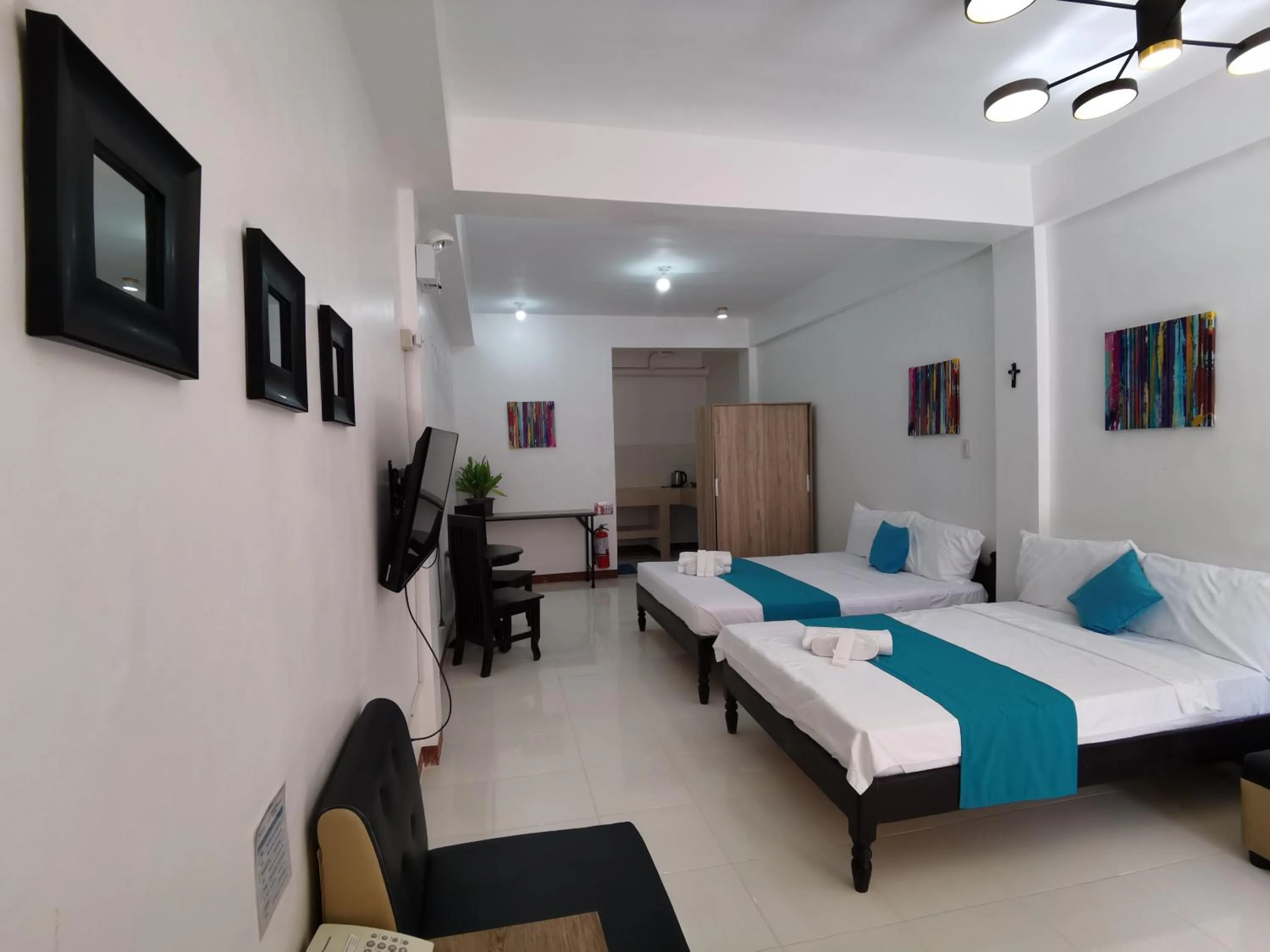 Bed in JPrime Apartelle