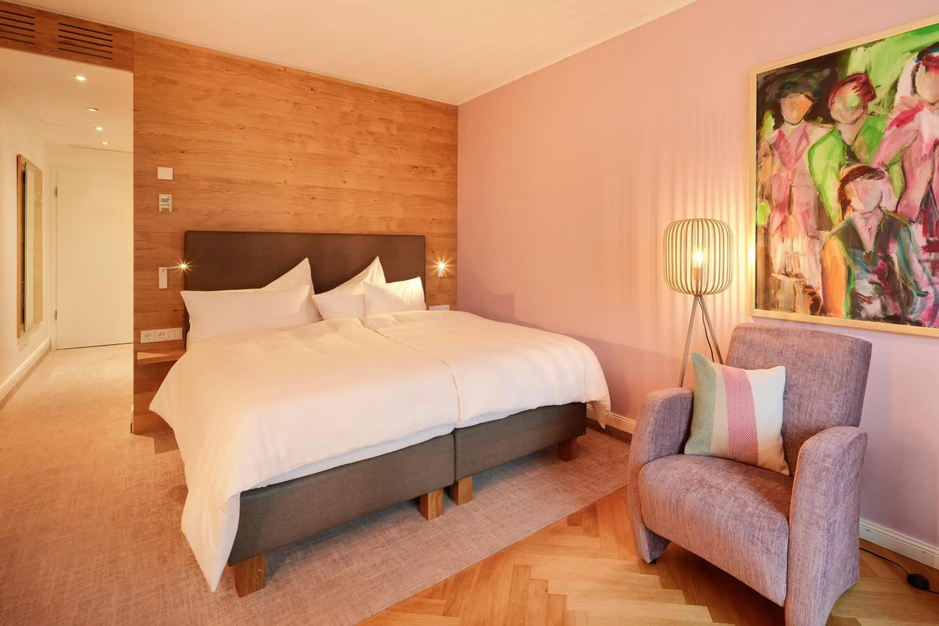 Comfort Double Room with Balcony - single occupancy in Hotel Villa Hügel Comfort Double Room with Balcony - single occupancy in Hotel Villa Hügel