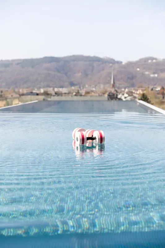 Swimming pool in Hotel Villa Hügel