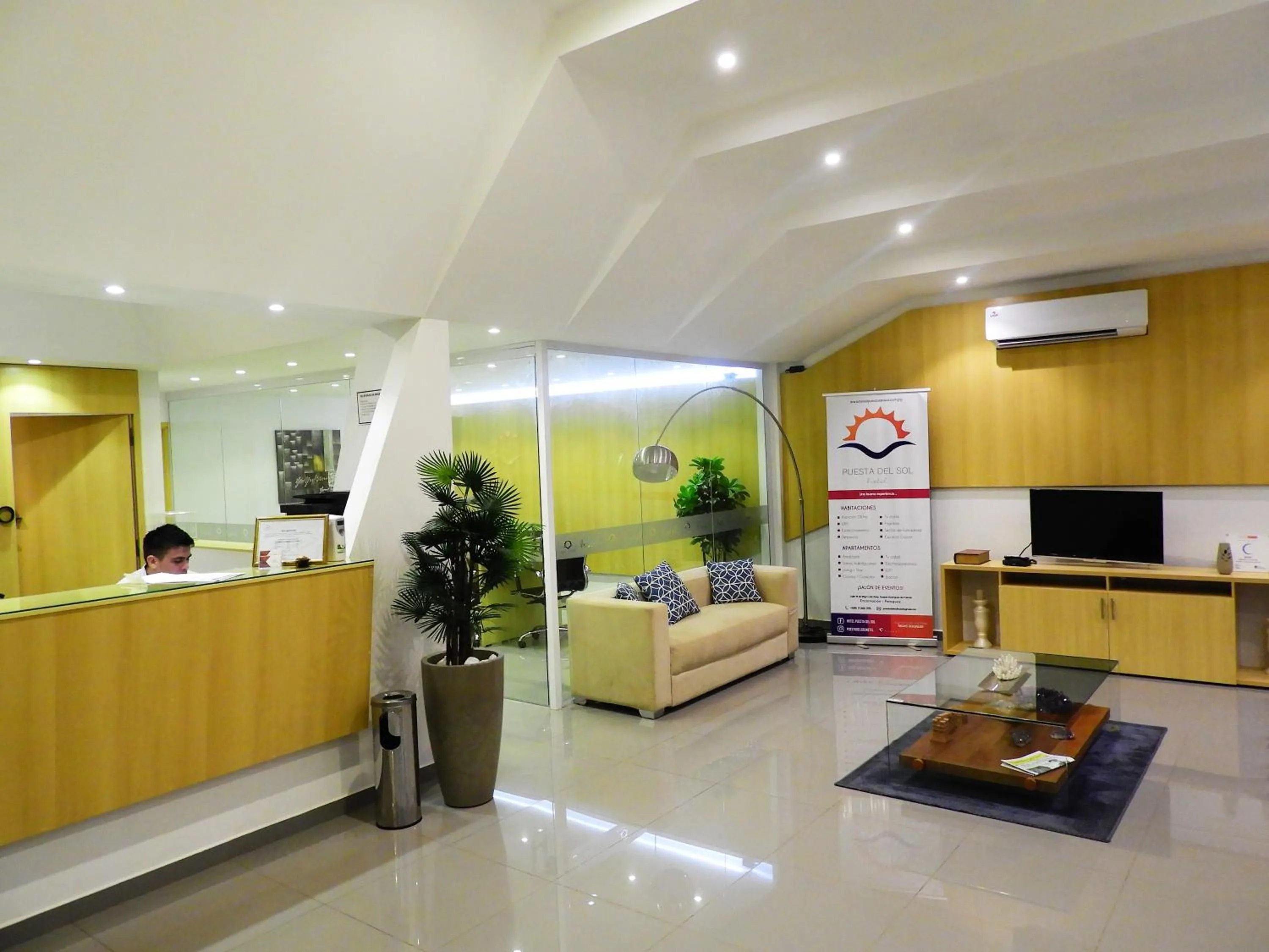 Facade/entrance in Hotel Puesta del Sol by Nobile