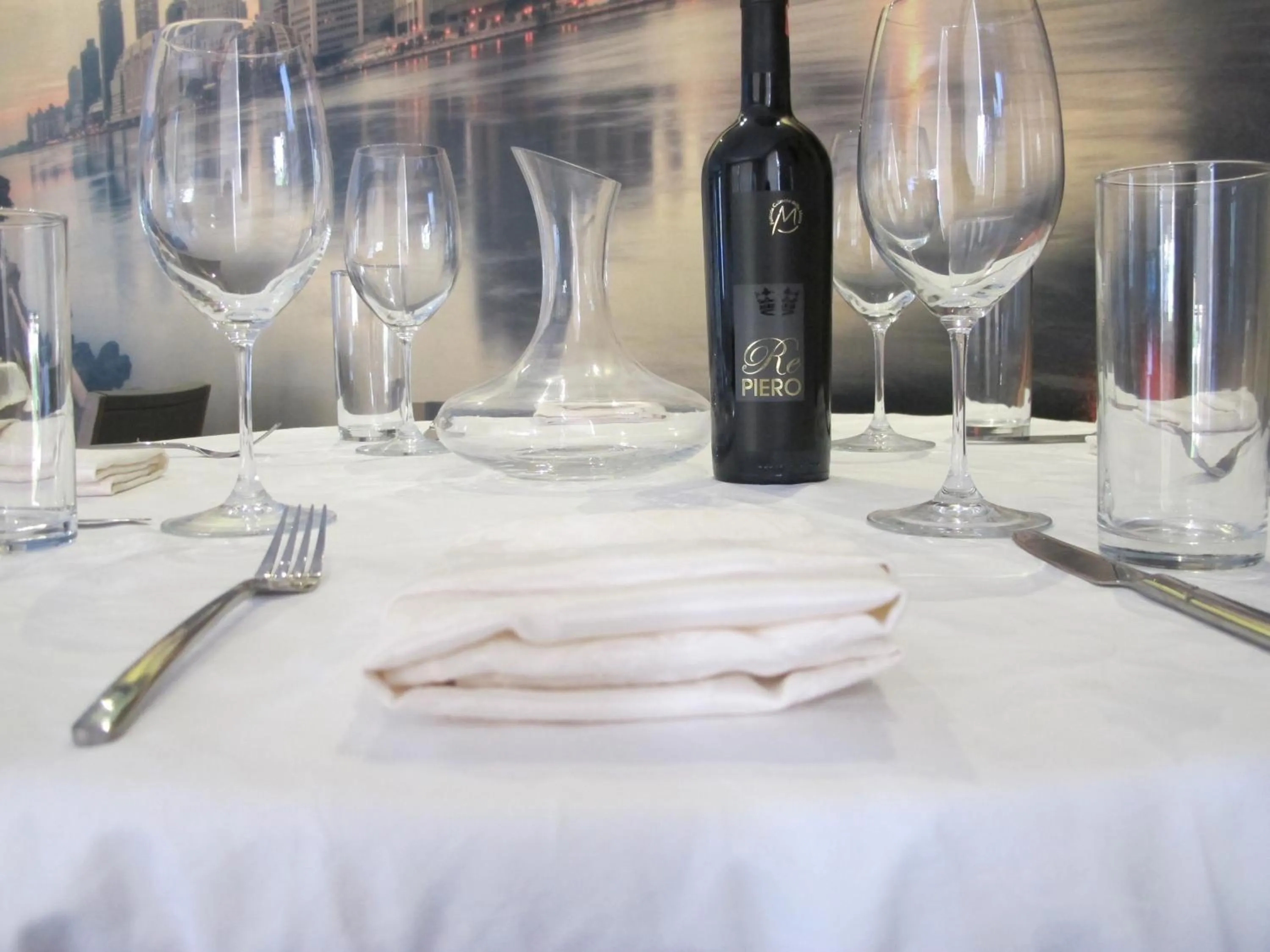 Alcoholic drinks in Hotel Nika